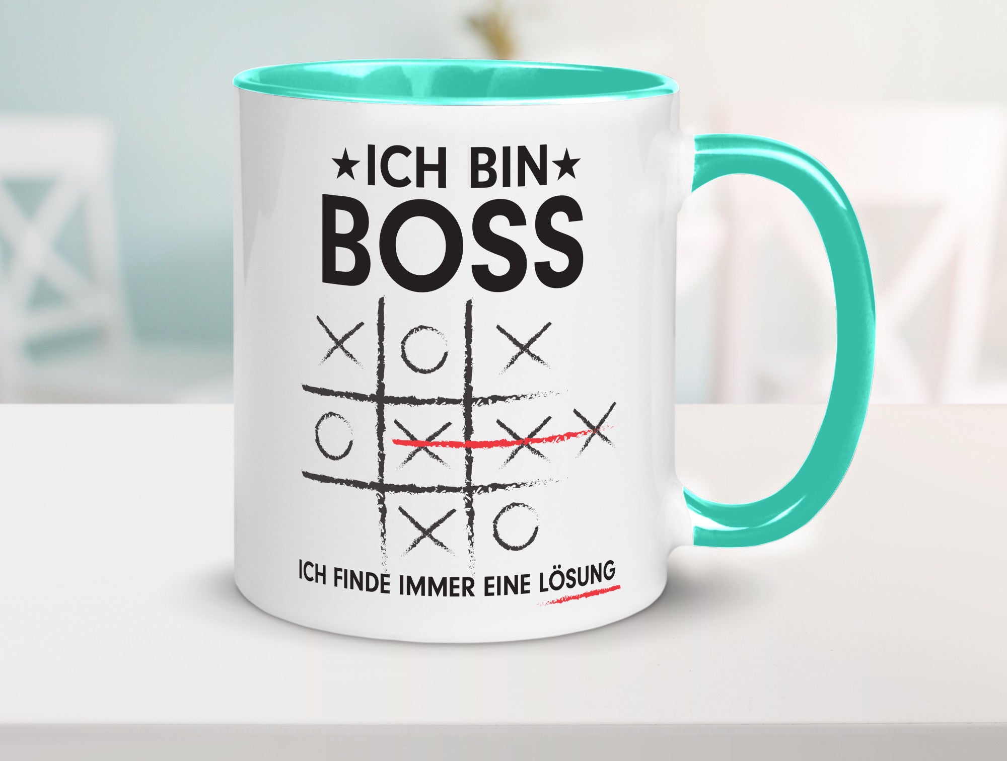 Lösung finden: Boss | Führungskraft Vorgesetzter v2 lustig Humor Geschenkidee