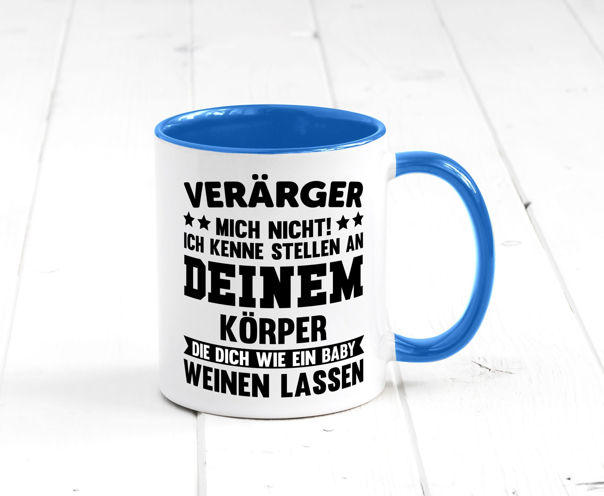 Ärger mich nicht ich kenne stellen da tut es weh. | Rache Geschenk Humor