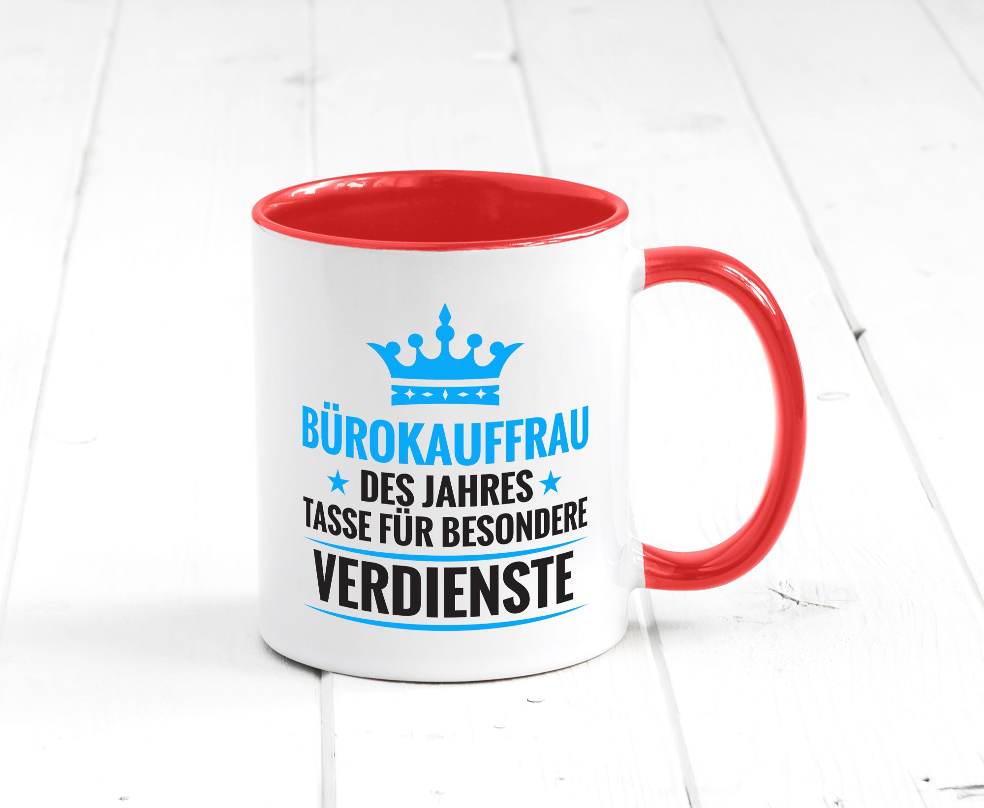 Besonderer Verdienst: Bürokauffrau | Kauffrau lustig Arbeit Kollegen Büro