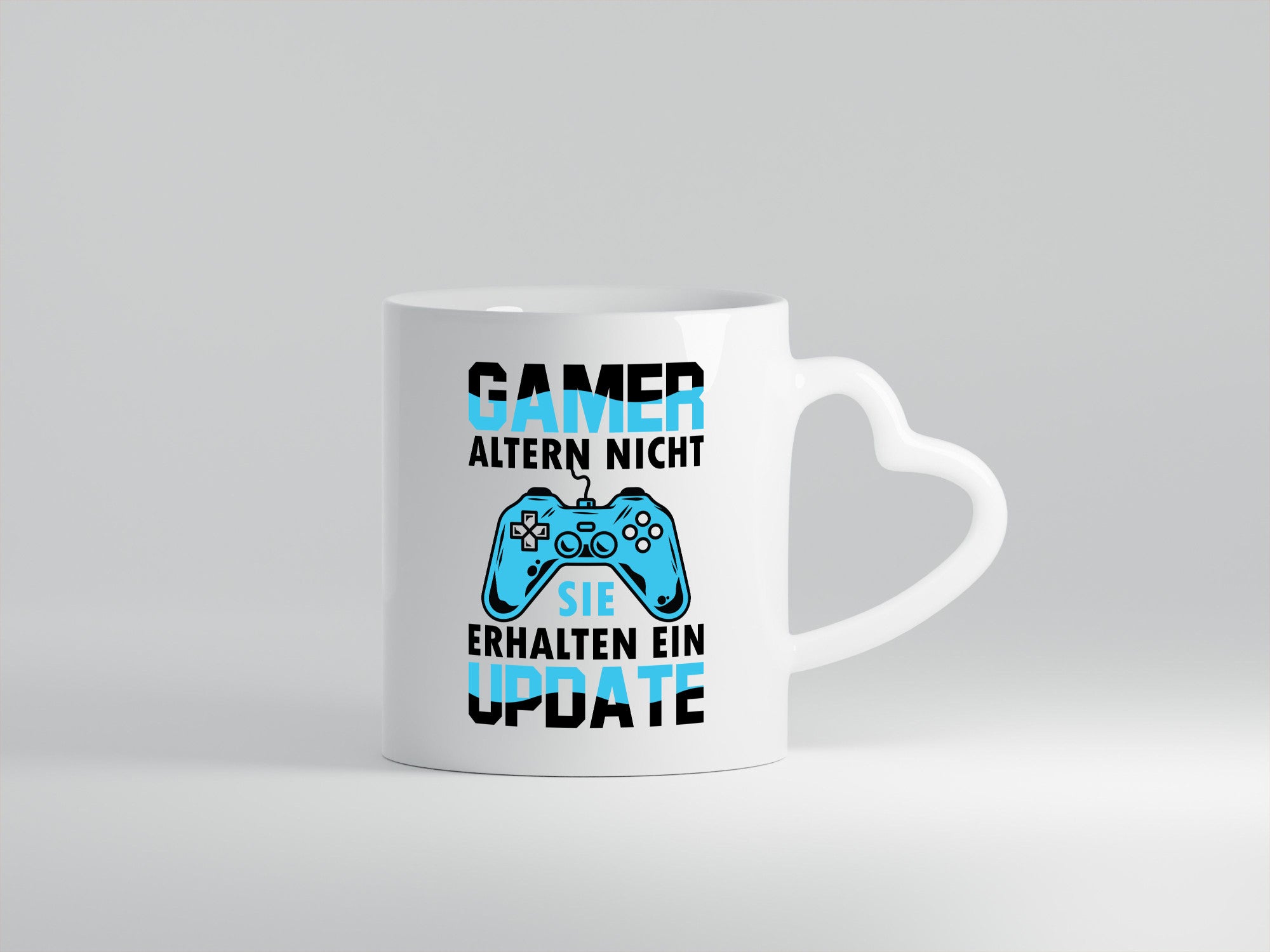 Gamer altern nicht | Controller Geschenk Humor Geschenkidee lustiger Spruch