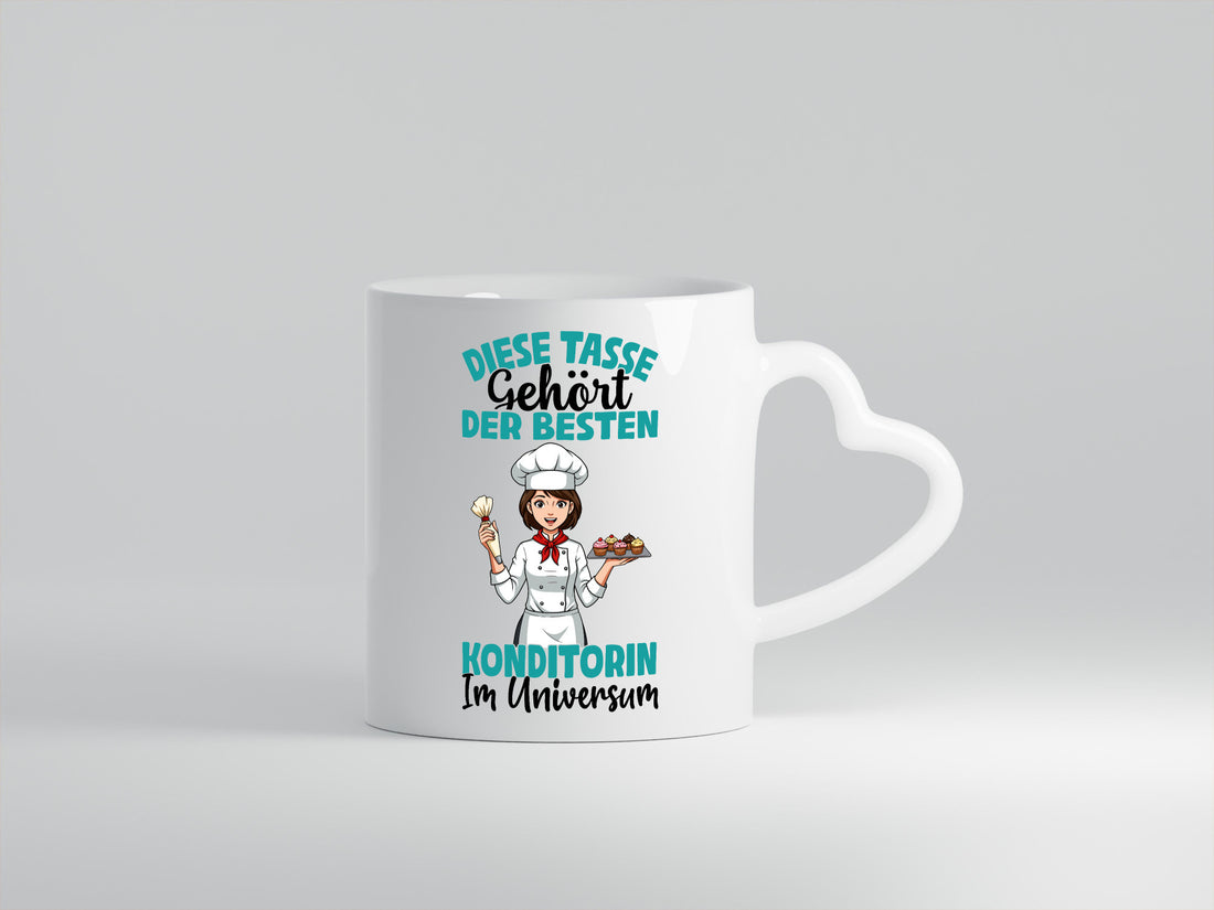 Im Universum: Konditorin | Konditorei Geschenkidee Humor Tasse