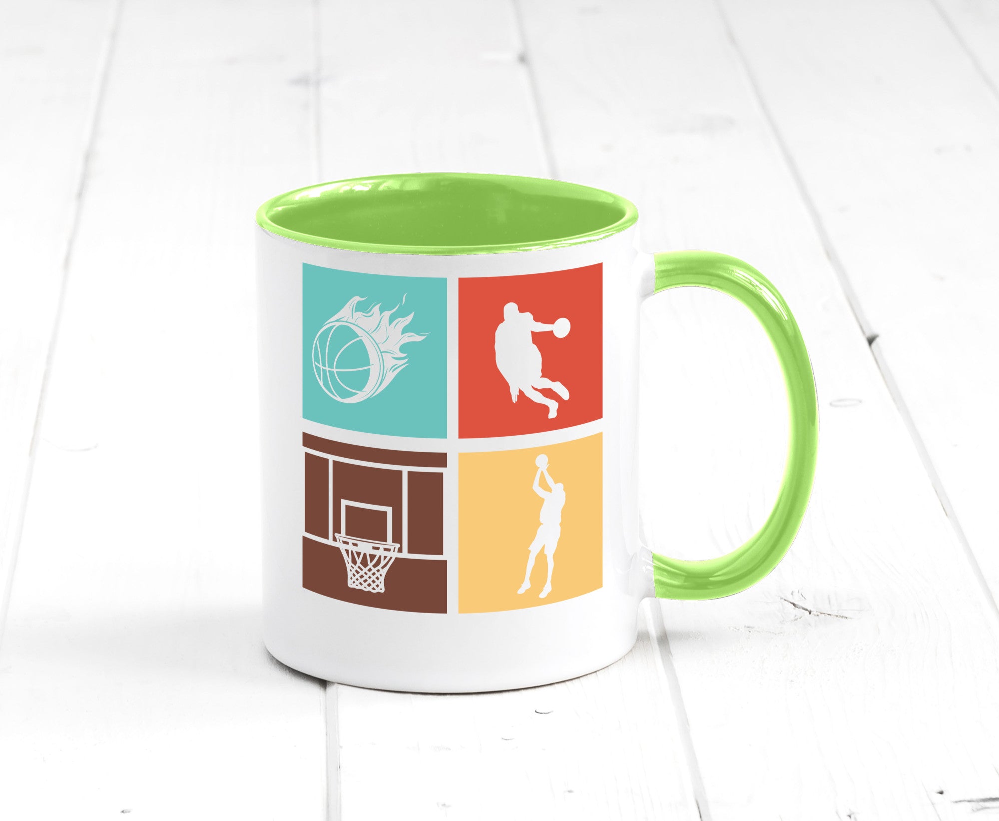 Basketball | Sportfan Slam Dunk Teamplayer NBA Humor Geschenkidee Tasse
