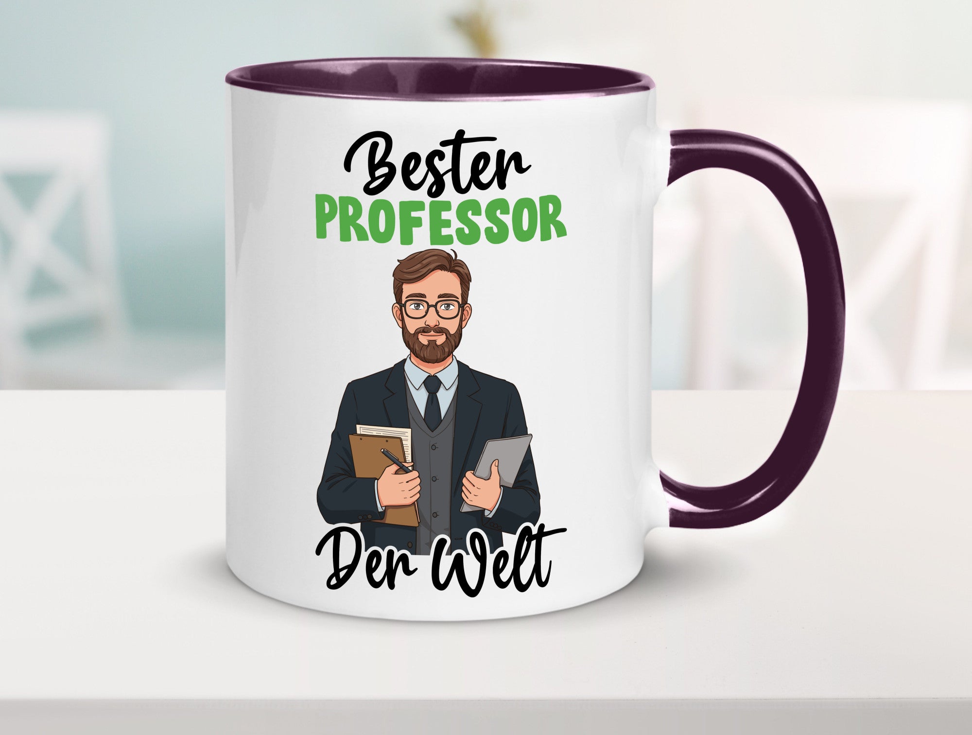 Bester Professor | Uni Universität v2 lustiger Spruch Geschenk Humor