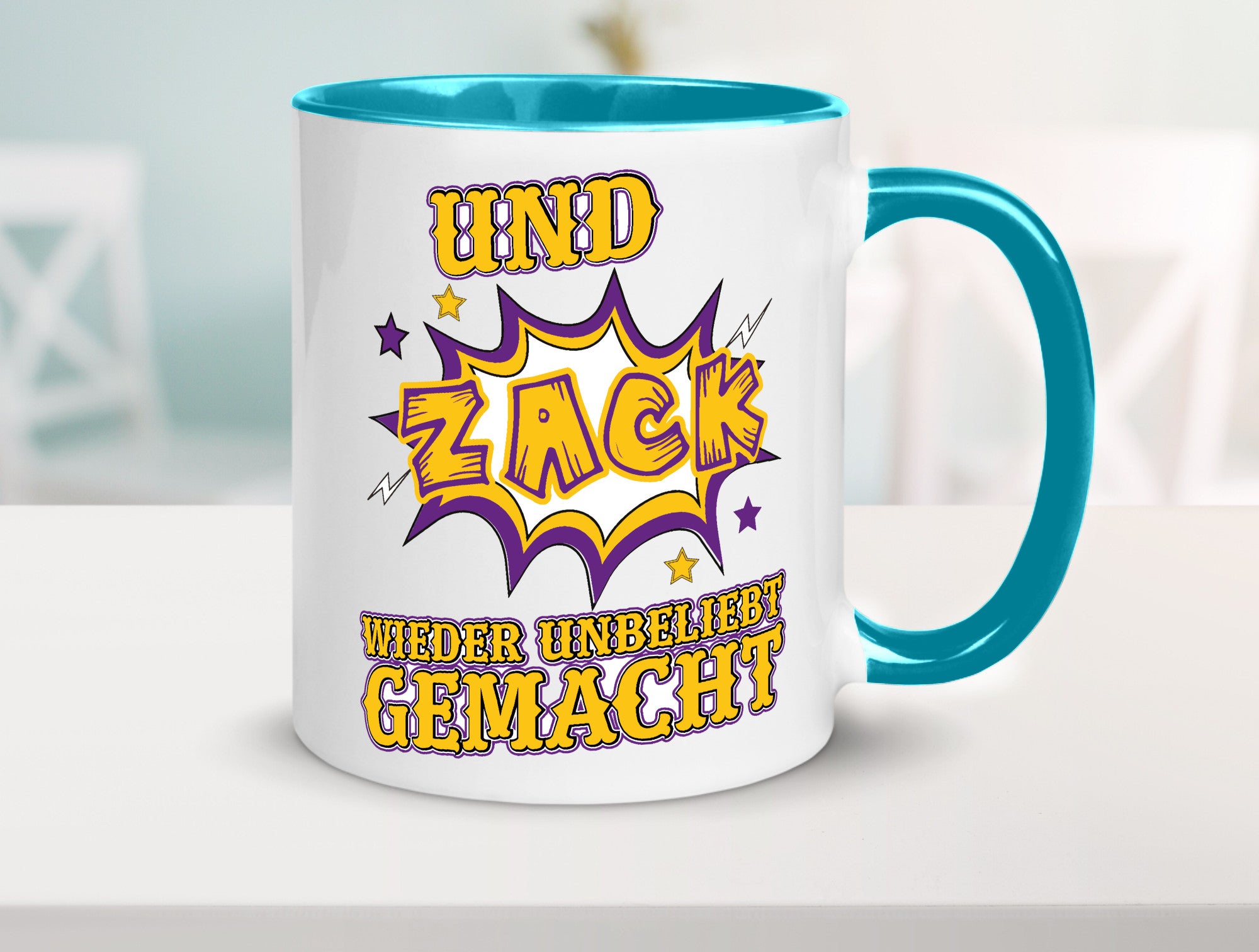 Wieder unbeliebt gemacht Geschenk Humor Geschenkidee lustiger Spruch Tasse