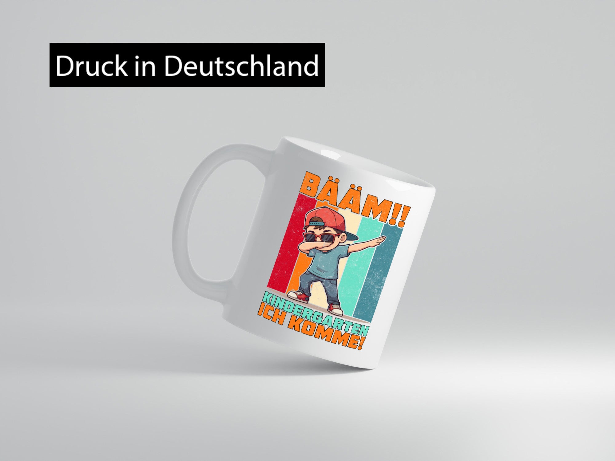 Bääm Kindergarten ich komme | Kindergartenkind Kind Geschenk Humor Geschenkidee