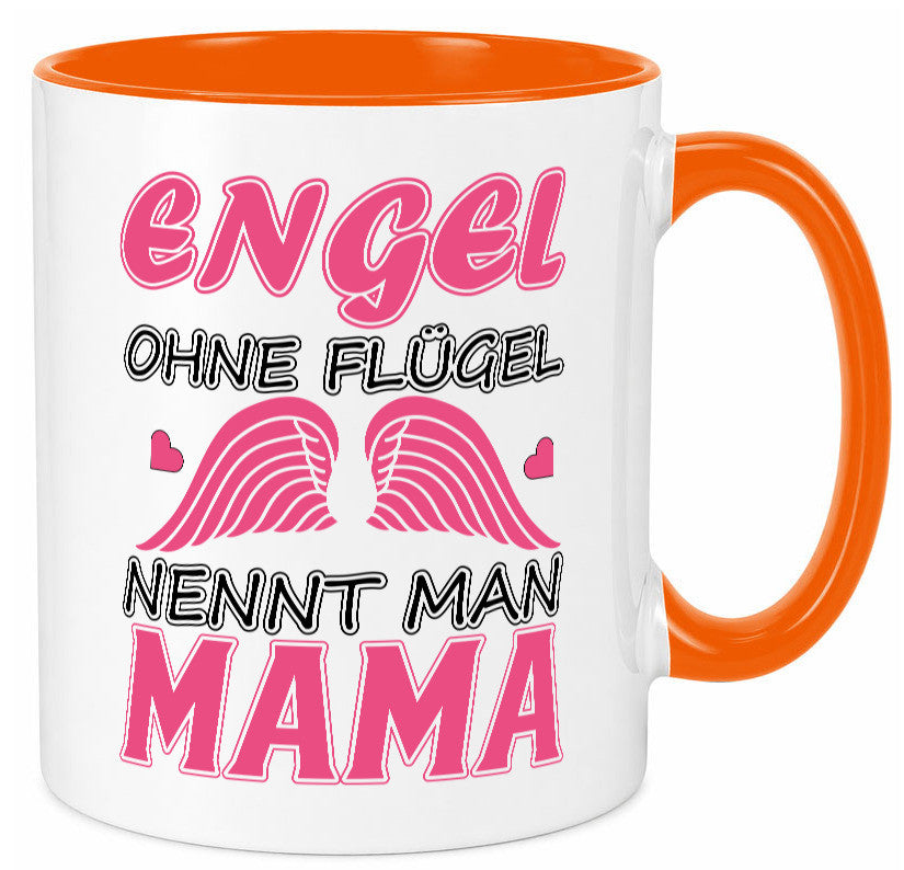 Mama Engel Humor Familie Geschenkidee Tasse