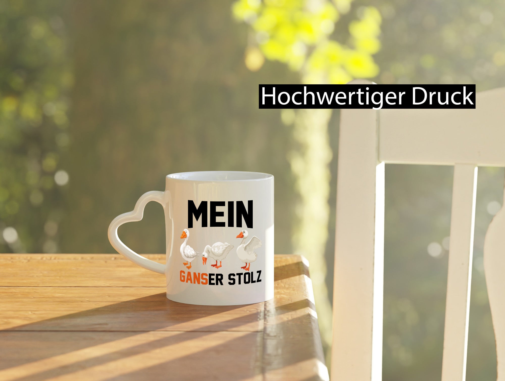 Mein ganser Stolz | Gans Gänsezüchter v2 lustig Humor Geschenkidee Geschenk