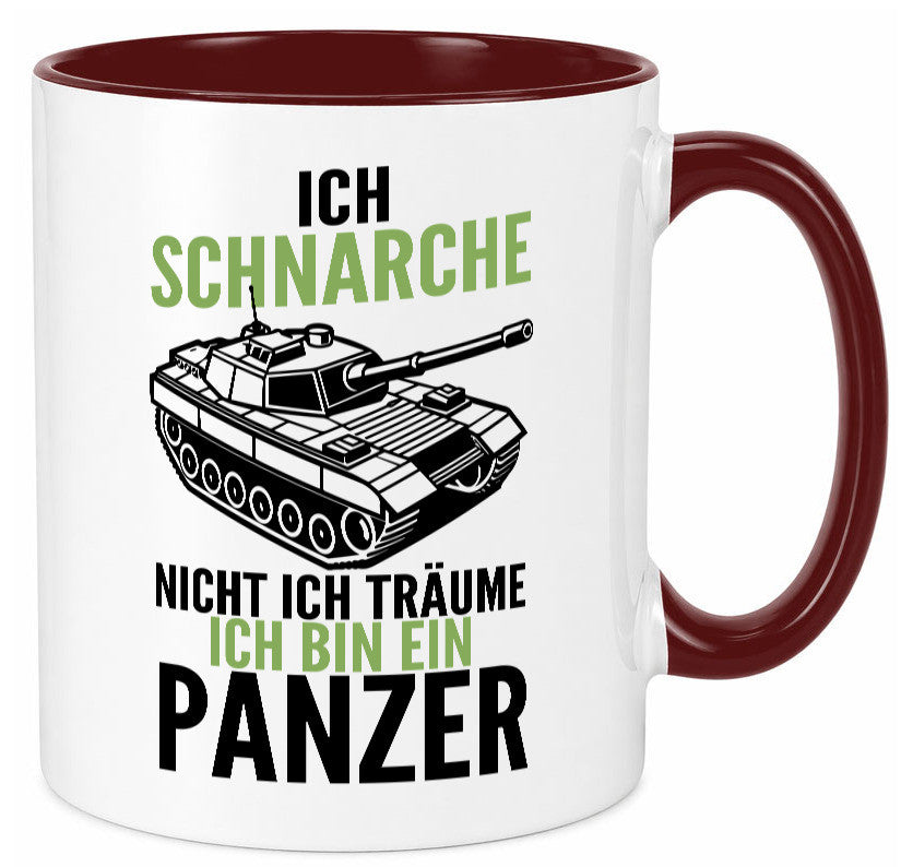 Träume bin ein Panzer | Panzerfahrer Tigerpanzer WW2 v2 lustig Humor