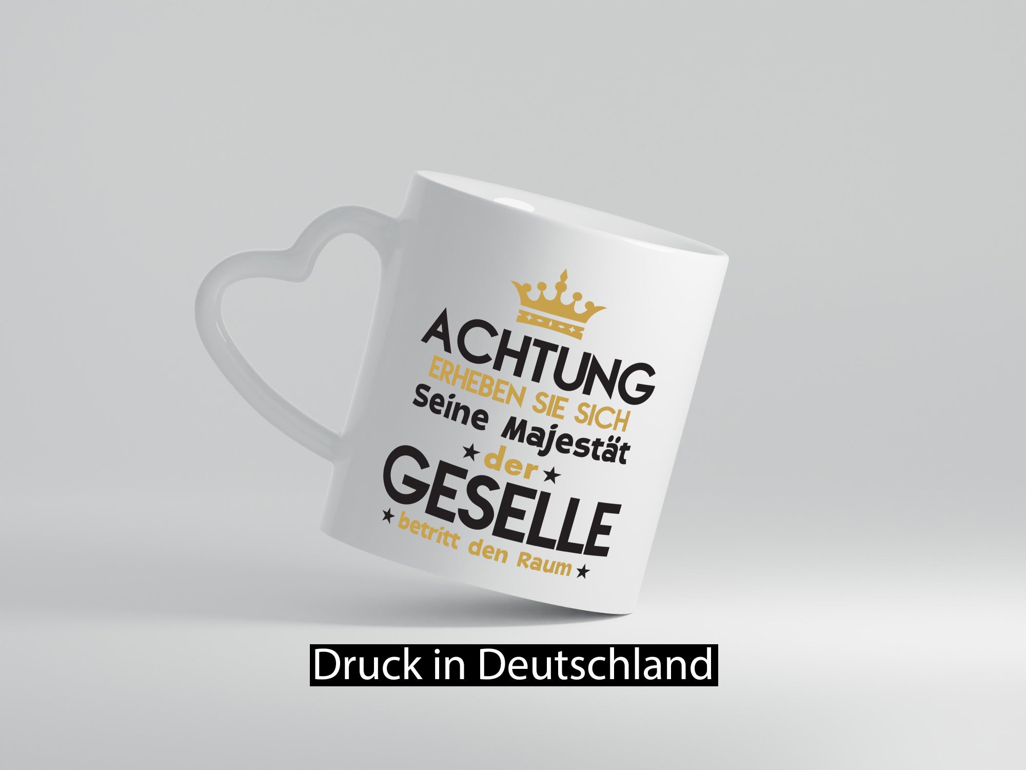 Seine Majestät Geselle | Handwerker Geschenkidee Humor Tasse