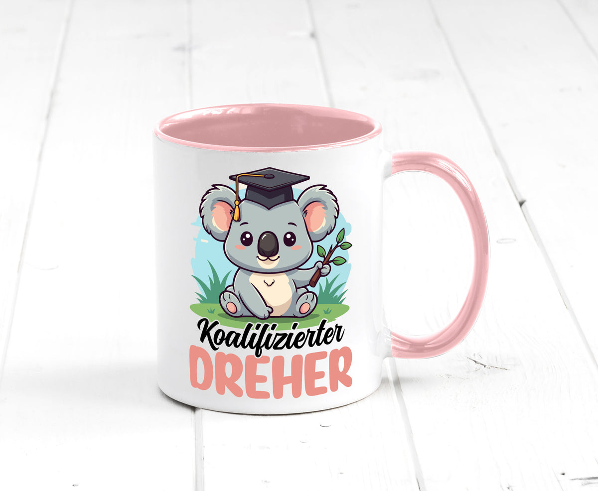 Koalifizierter Dreher | Fräser v2 Geschenk Humor Geschenkidee lustiger Spruch Tasse