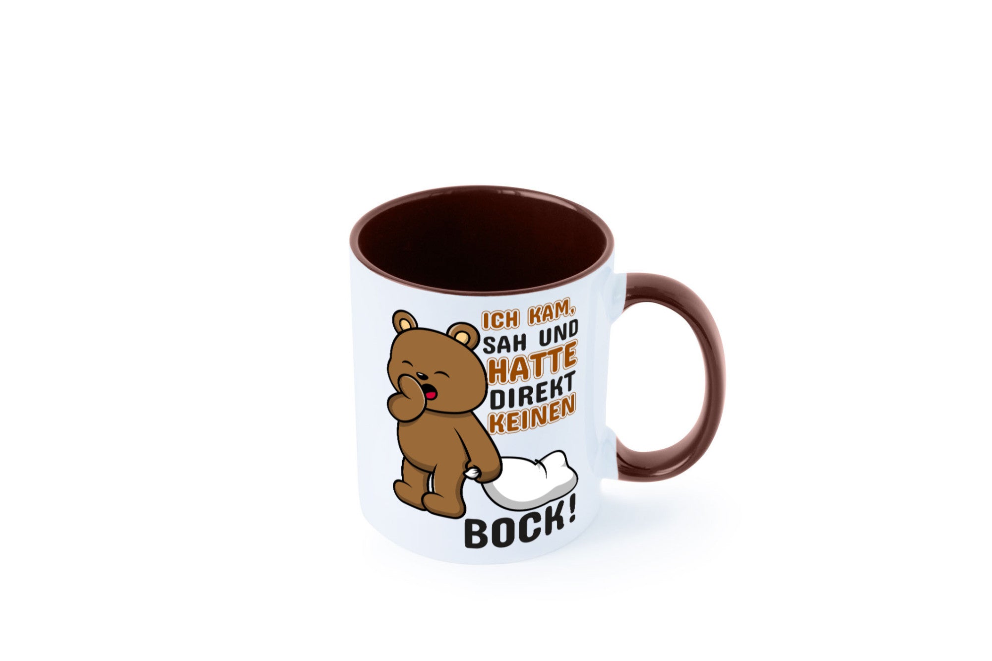 Direkt keinen Bock! | Büro Faultier Morgenmuffel Geschenk Arbeit Kollegen