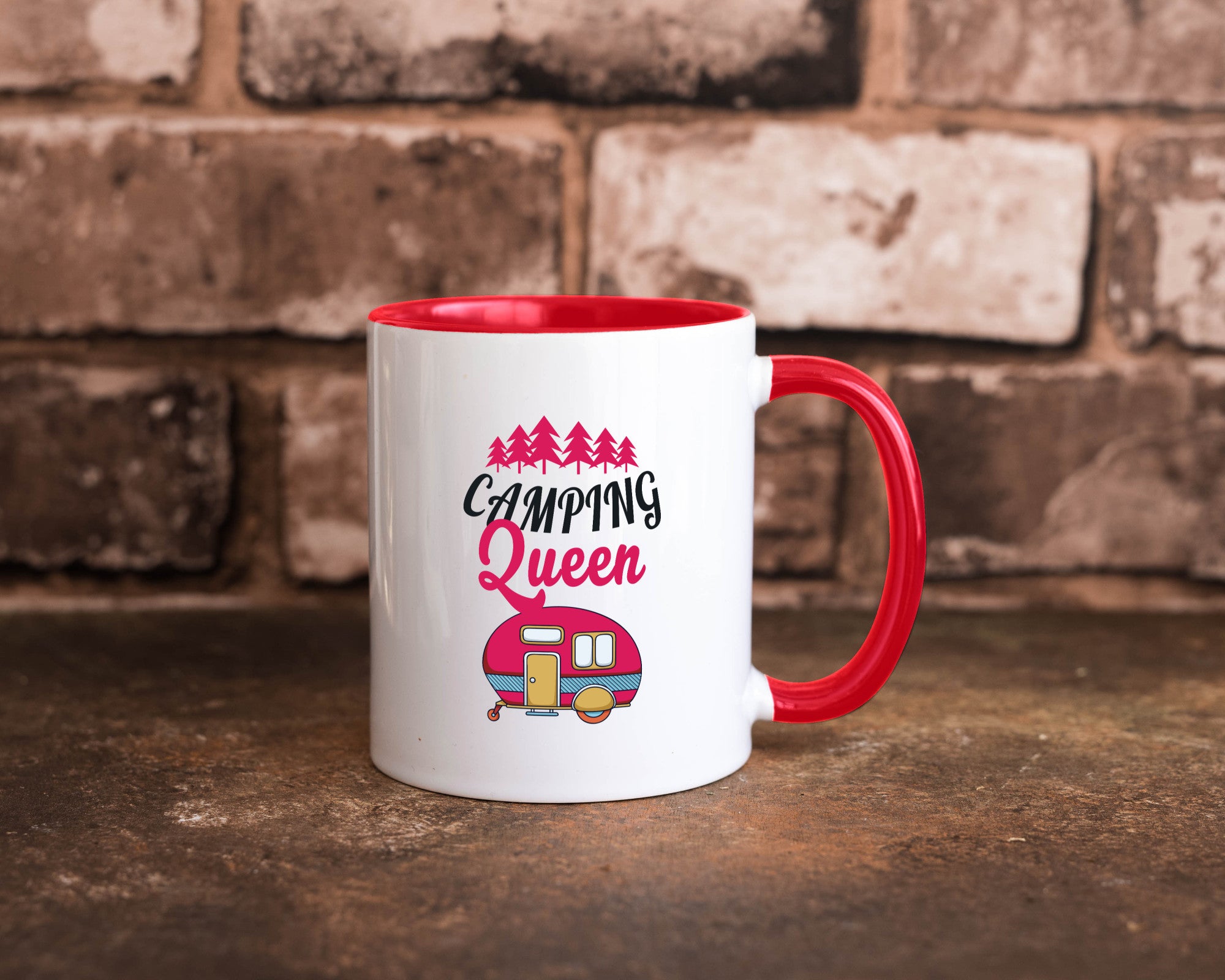 Camping Queen | Natur Lagerfeuer Geschenk Humor Geschenkidee lustiger Spruch