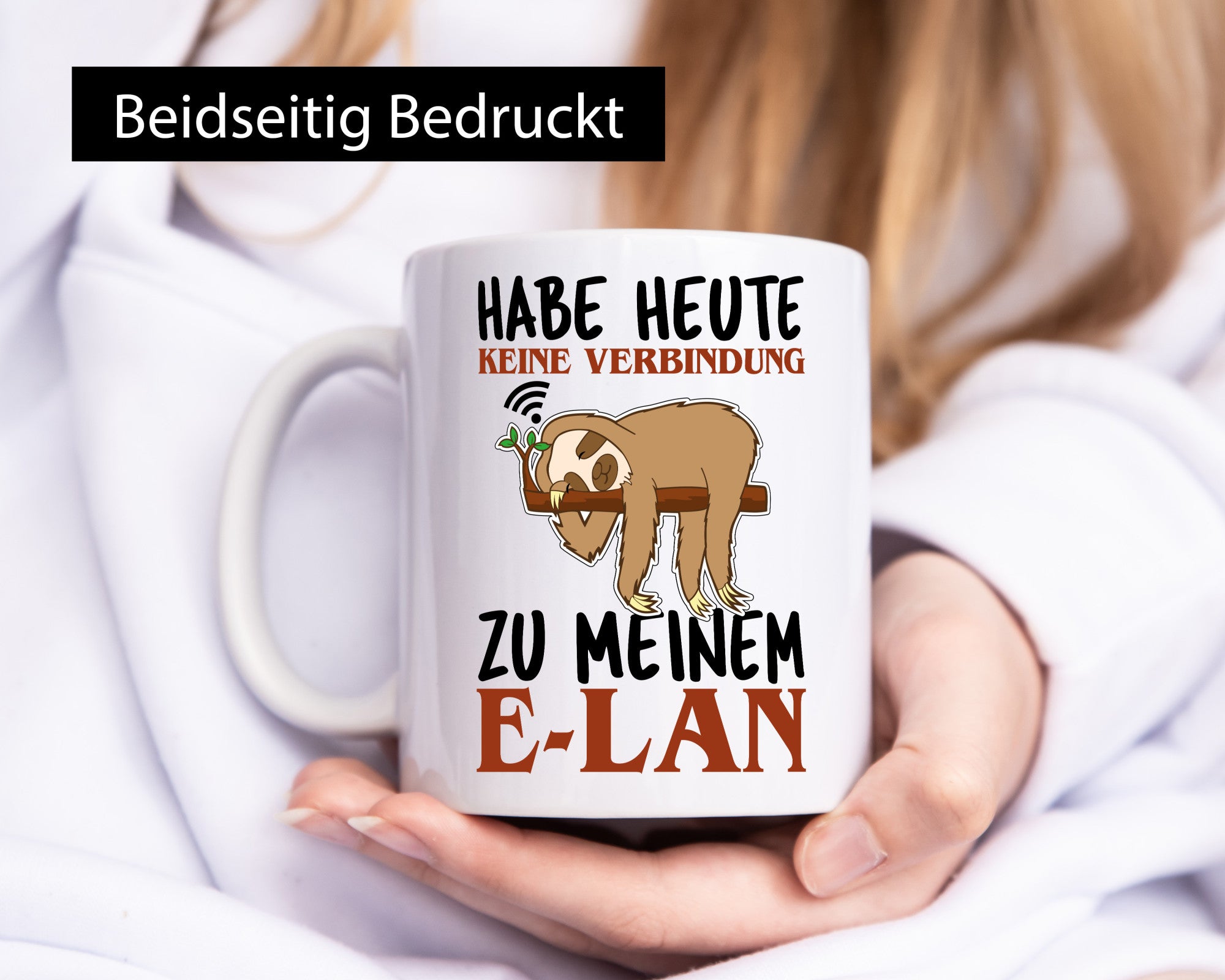 Ich habe keine verbindung Geschenk Humor Geschenkidee lustiger Spruch Tasse