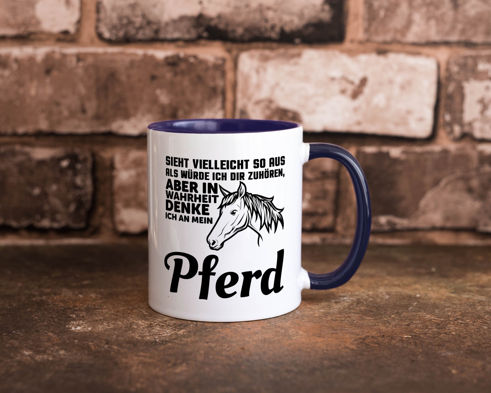 Pferde Spruch | Reiterin Tasse Pferdesport Reiten Humor Geschenkidee