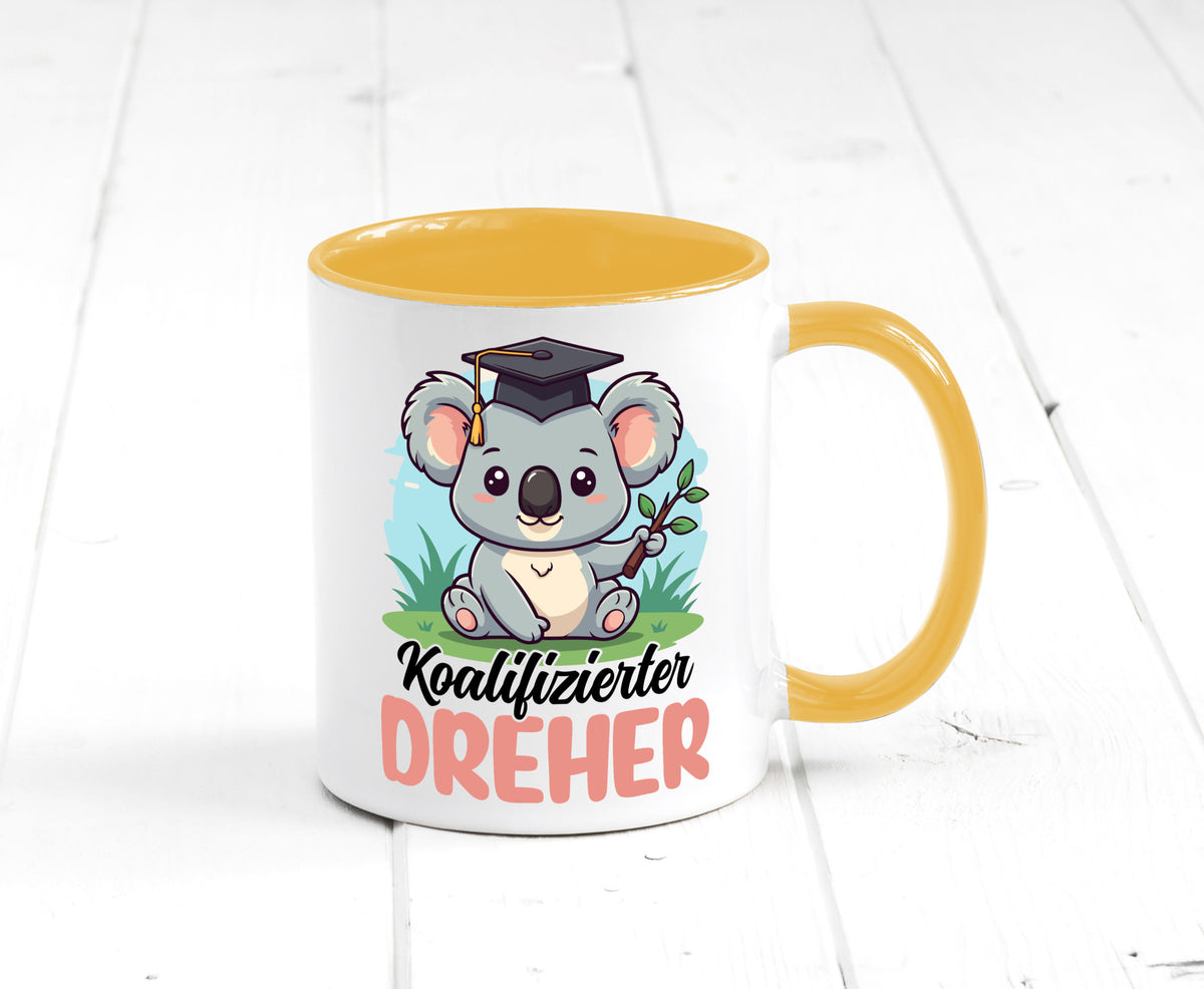 Koalifizierter Dreher | Fräser v2 Geschenk Humor Geschenkidee lustiger Spruch Tasse