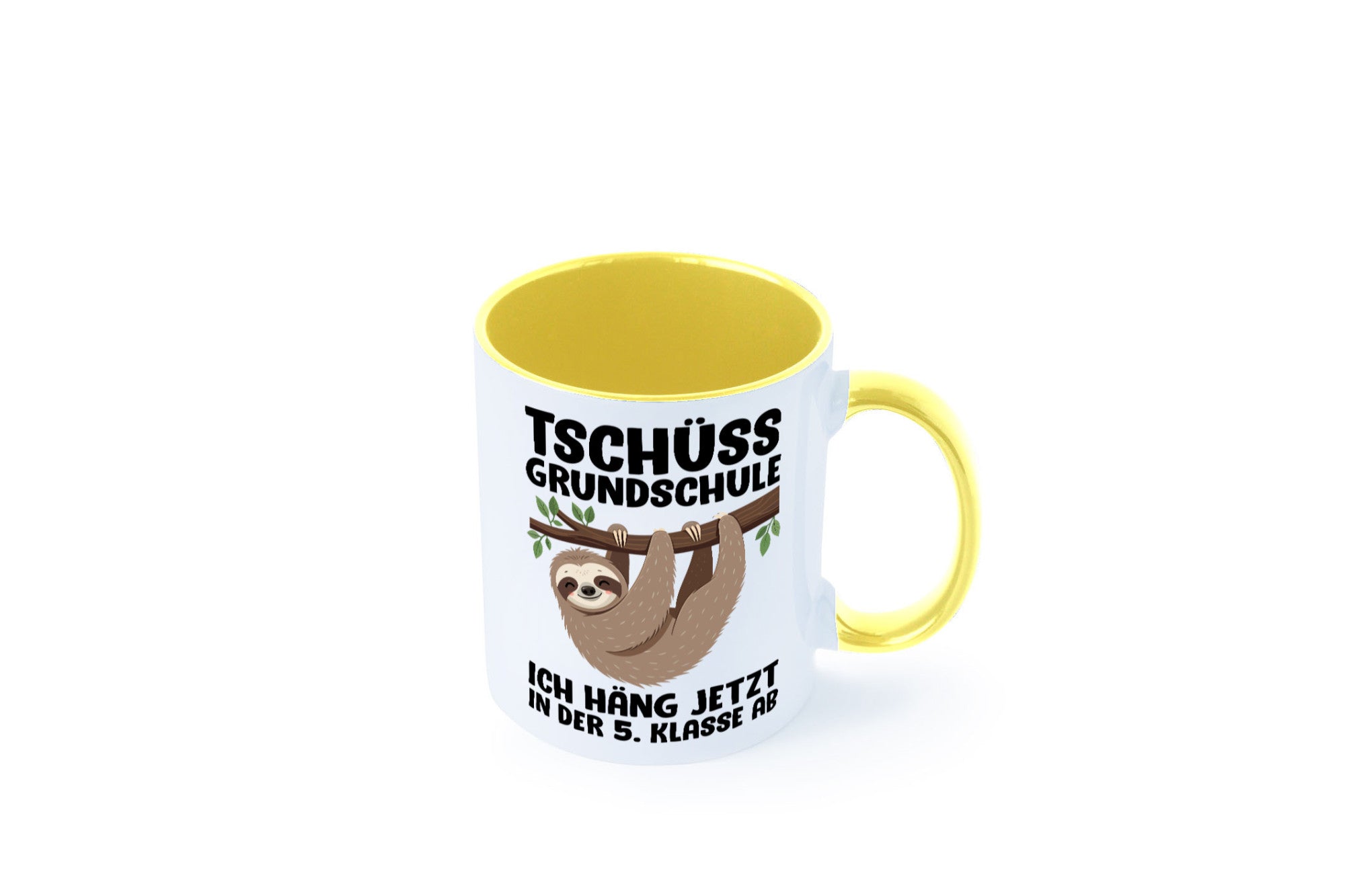Tschüss Grundschule ich häng jetzt in der 5. Klasse ab Humor Geschenkidee Tasse