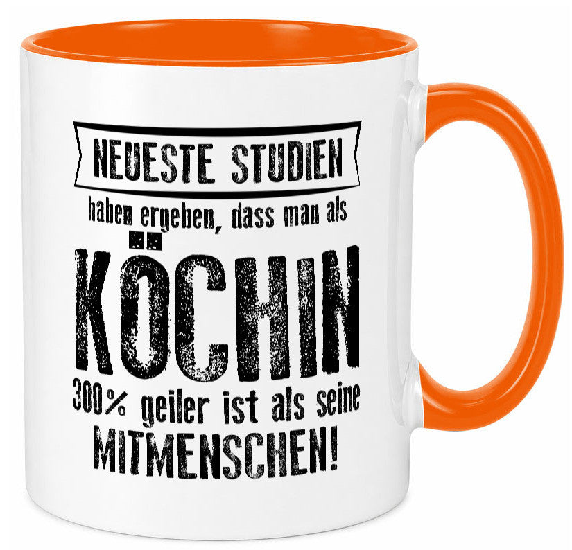 Neuste Studien: Köchin | Chefköchin Chefkoch Geschenk Arbeit Kollegen Büro Tasse