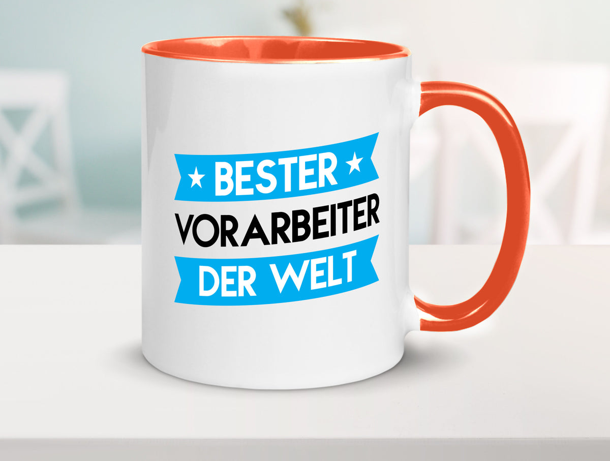 Bester Vorarbeiter | Kollege Teamleiter lustiger Spruch Geschenk Arbeit Tasse