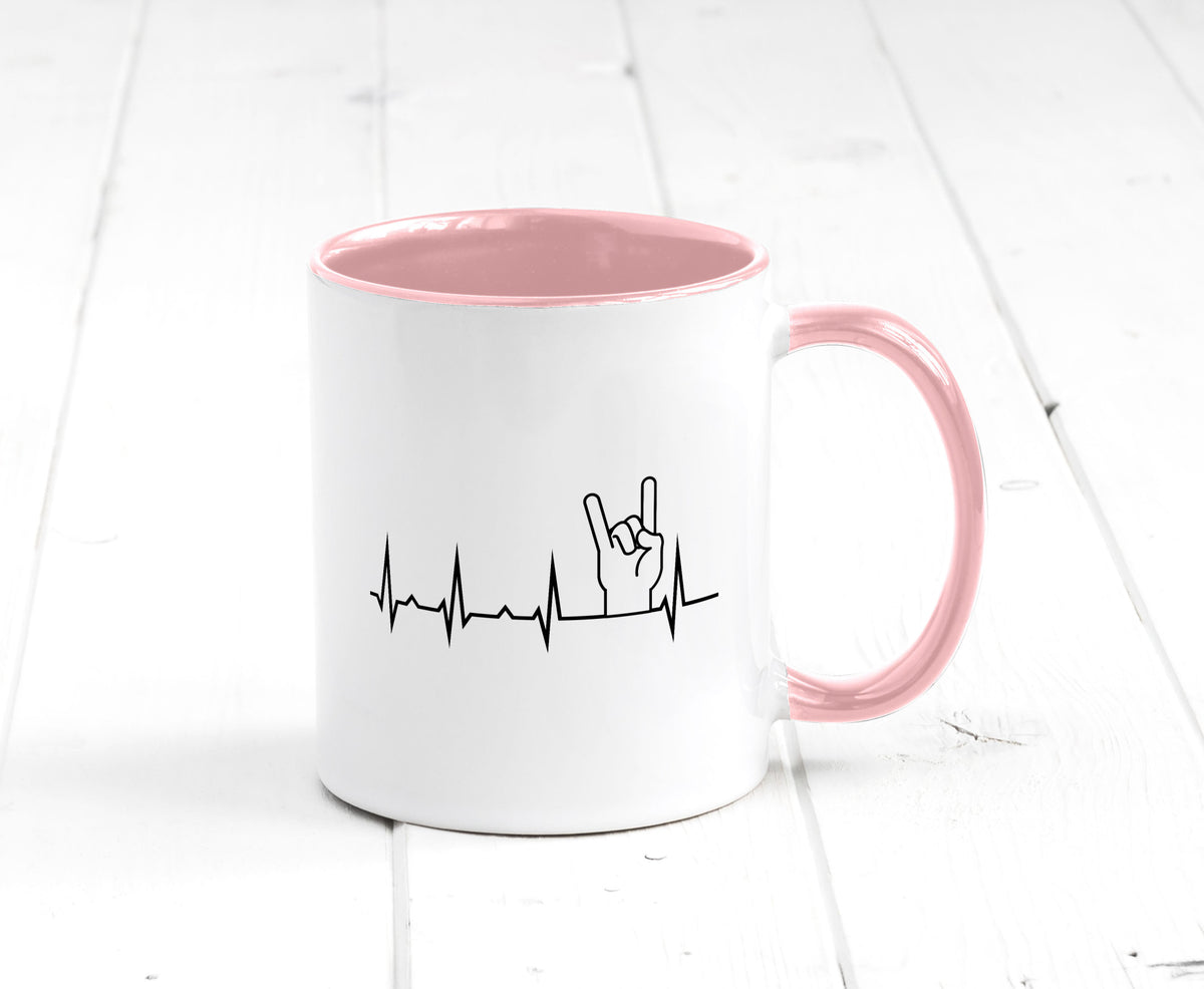 Heavy Metal Motiv | Rocker Musiker Rock Musik Geschenk Humor Geschenkidee Tasse
