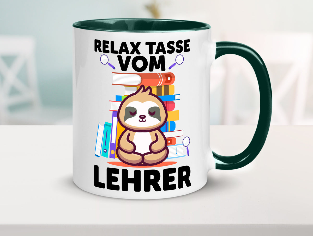 Relax Tasse: Lehrer | Schule Beruf Schüler lustiger Spruch Geschenk Arbeit