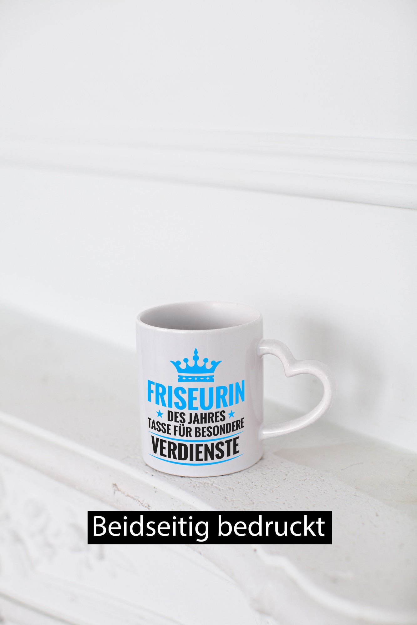 Besonderer Verdienst: Friseurin | Friseuse Frisörin Geschenk Humor Geschenkidee