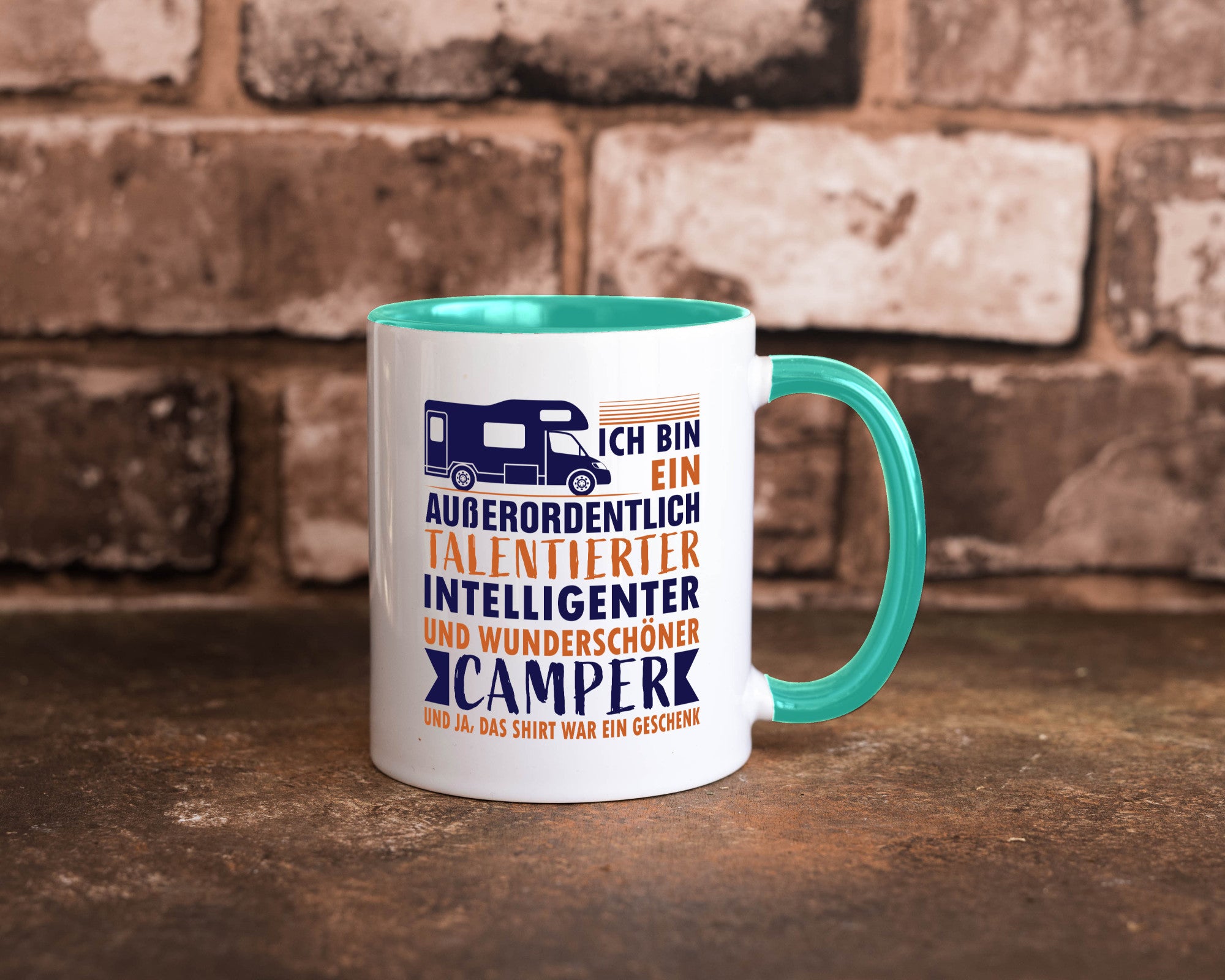 Talentierter | Intelligenter Wunderschöner Camper lustiger Spruch Geschenk