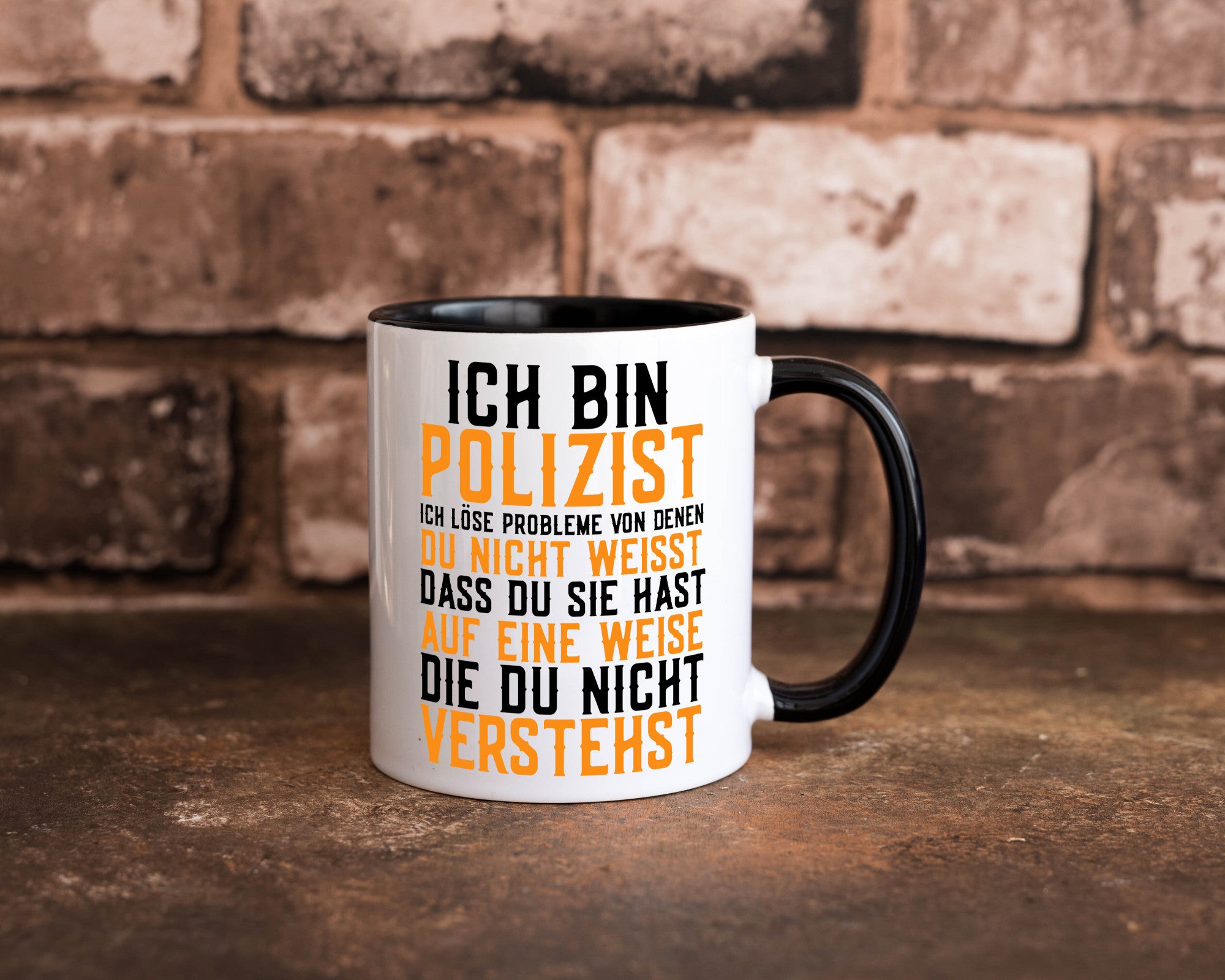 Ich bin Polizist | Polizei Beruf Job lustiger Spruch Geschenk Arbeit Kollegen