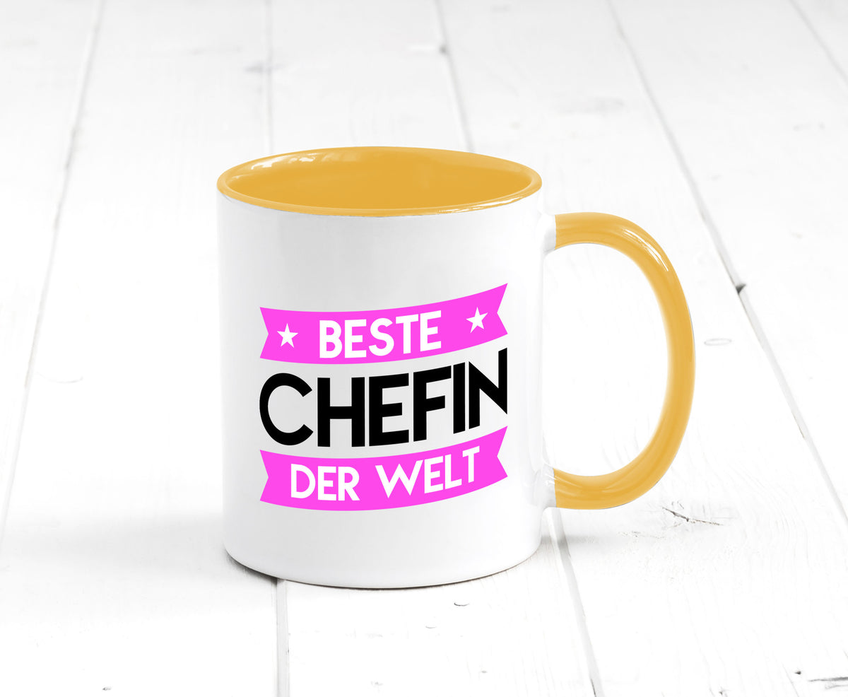 Beste Chefin | Führungskraft Vorgesetzte Humor Arbeit Kollegen Büro Tasse