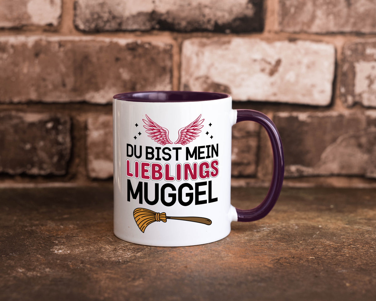 Lieblings Muggel Geschenk Humor Geschenkidee lustiger Spruch Tasse