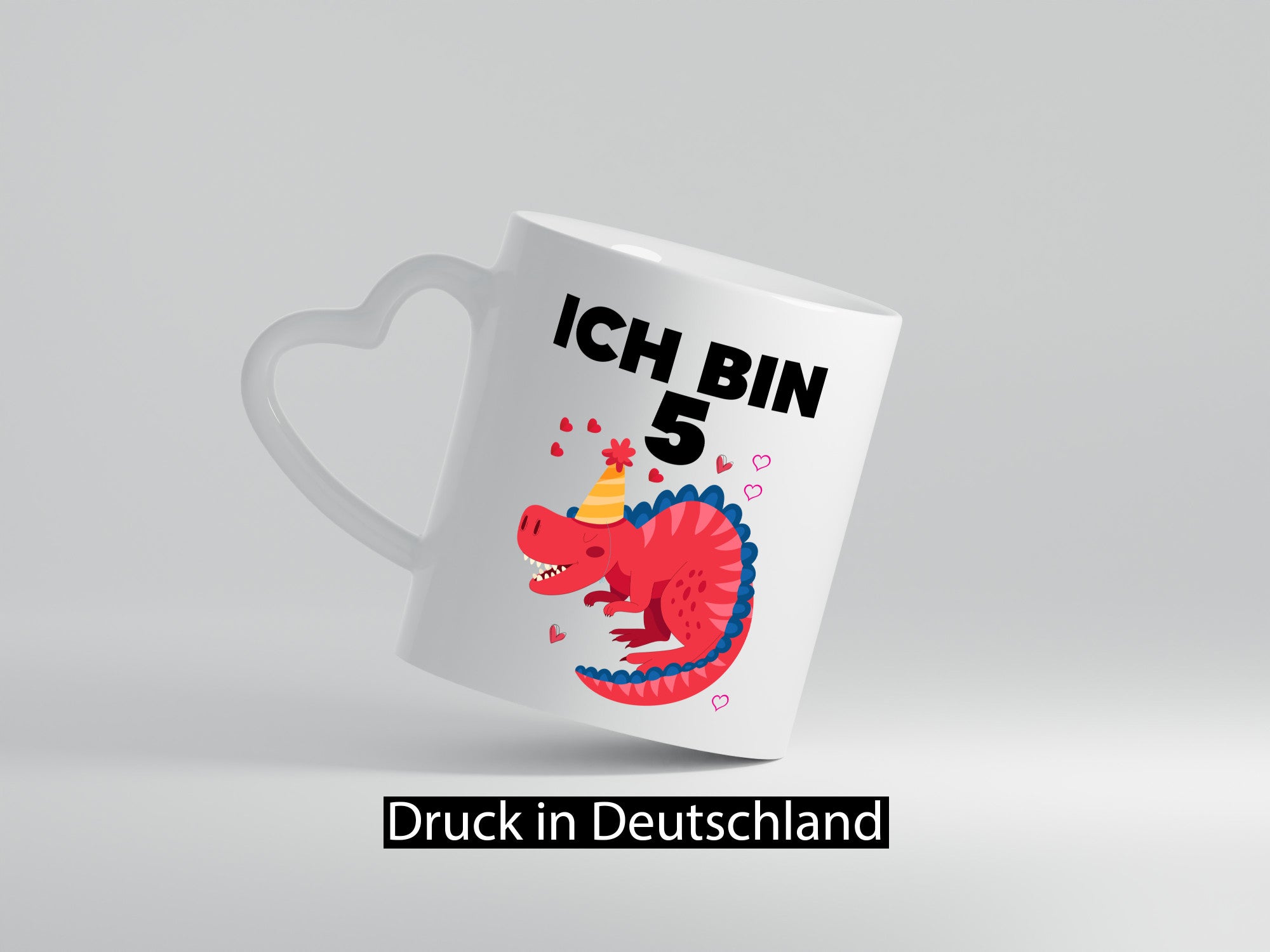5. Geburtstag | Dino Dinosaurier 5 Jahre lustiger Spruch Geschenk Geschenkidee