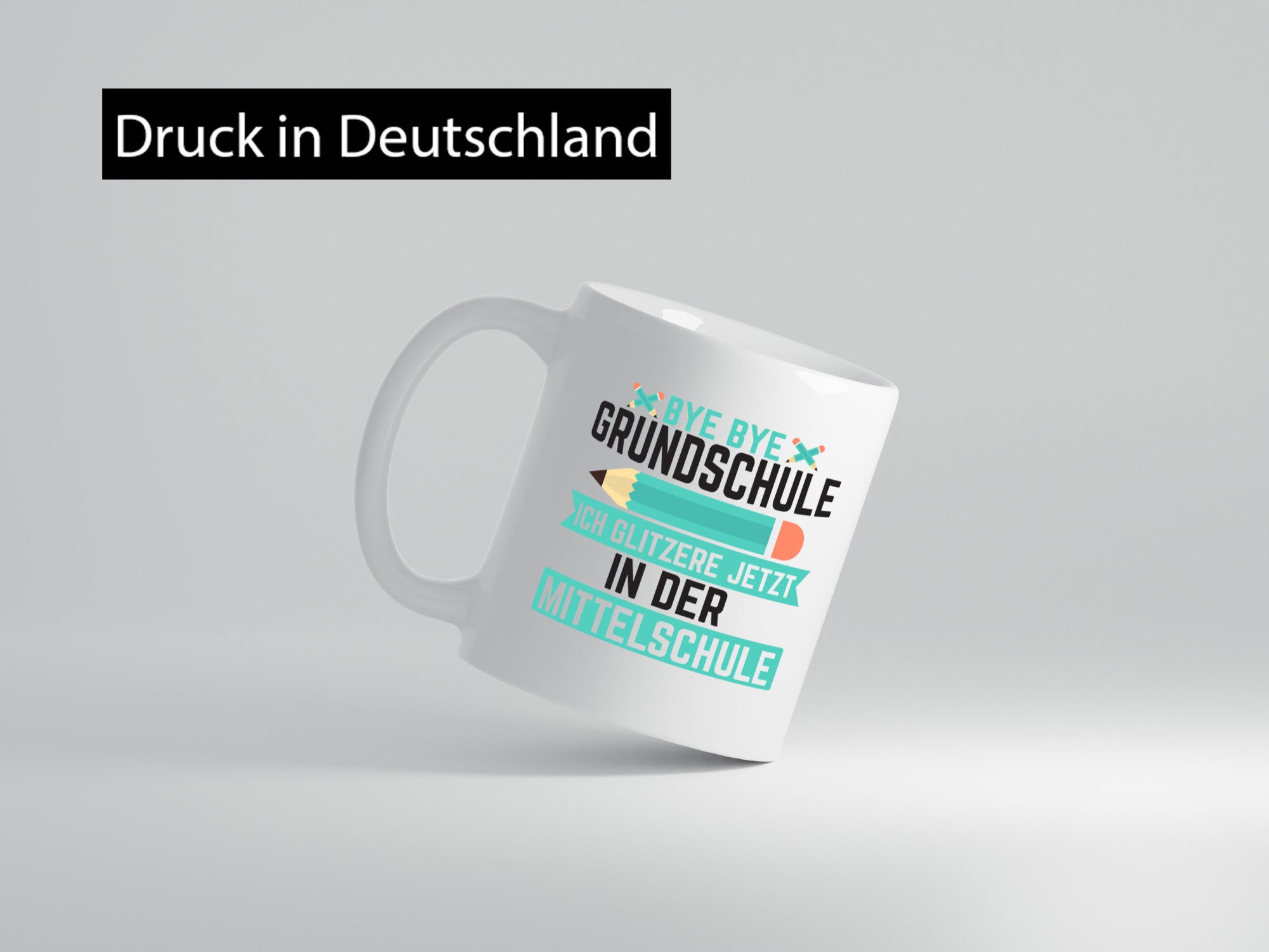 Mittelschule | Schüler Schulübergang Humor Geschenkidee Tasse