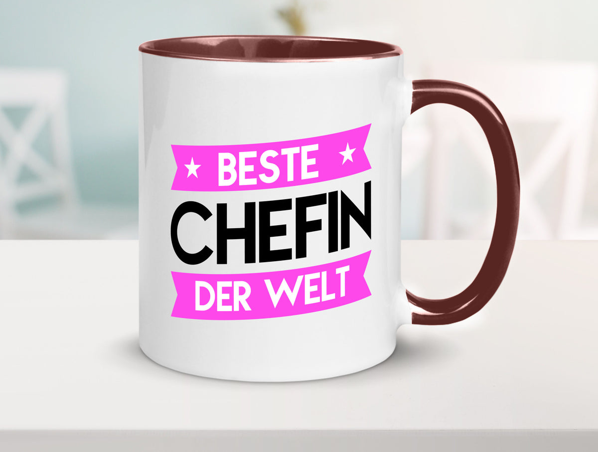 Beste Chefin | Führungskraft Vorgesetzte Humor Arbeit Kollegen Büro Tasse