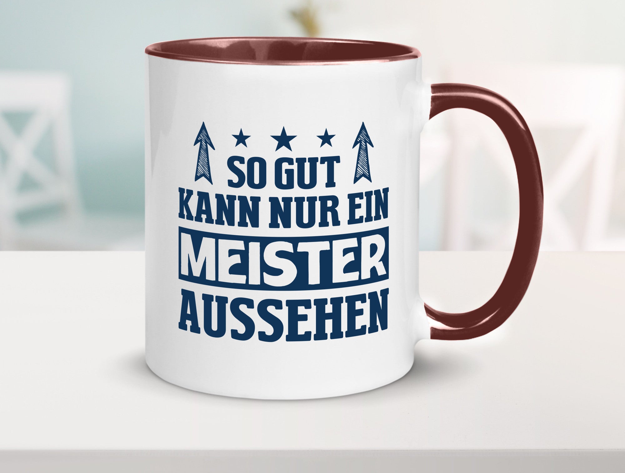 So gut kann nur ein Meister aussehen | Arbeit Humor Kollegen Büro Geschenkidee