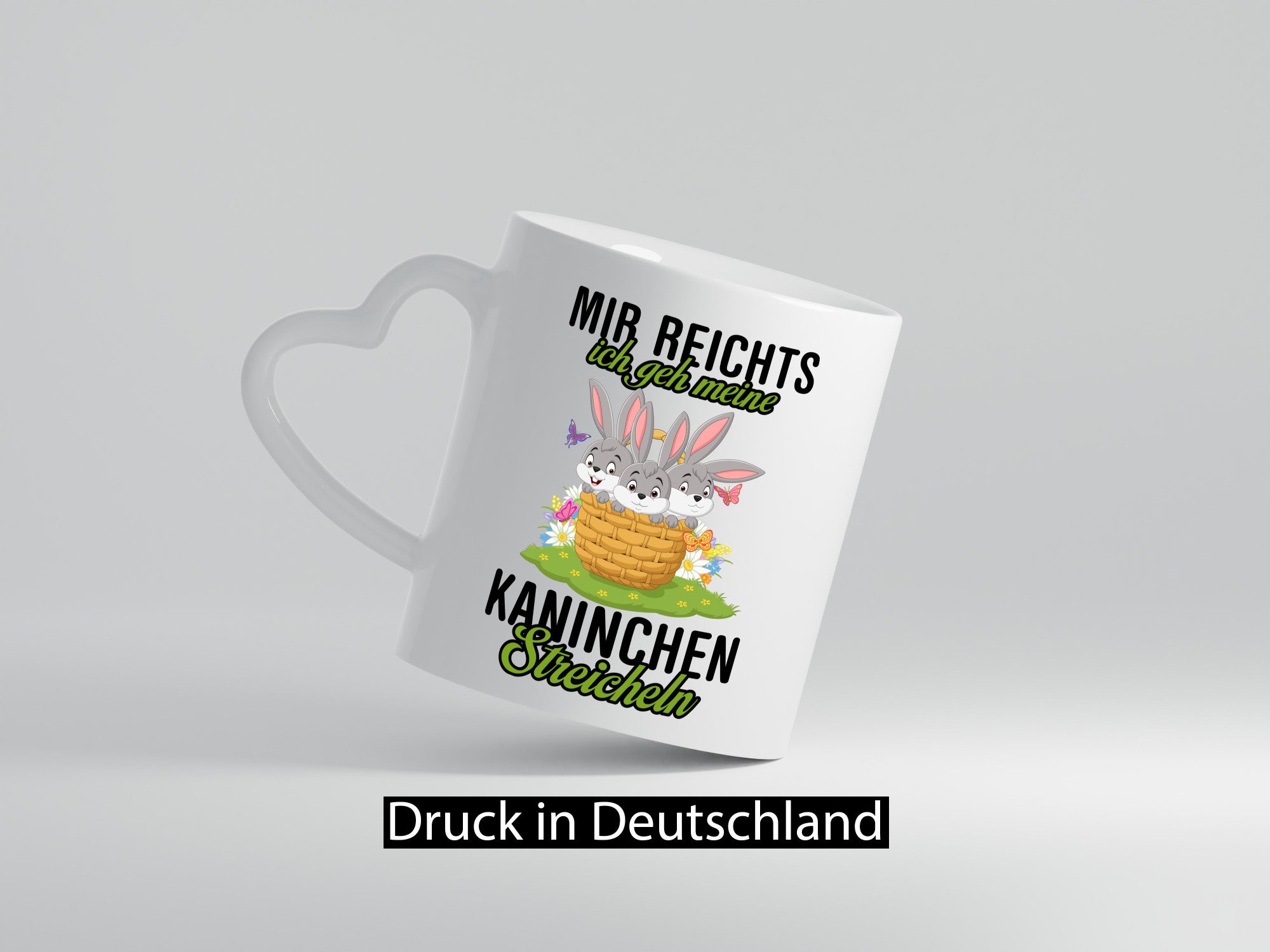 Ich geh meine Kaninchen streicheln | Hasen Geschenkidee Humor Tasse