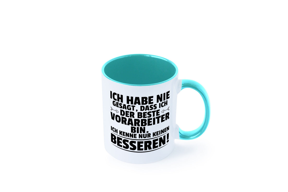 Der Beste Vorarbeiter | Kollege Teamleiter Humor Arbeit Kollegen Büro Tasse