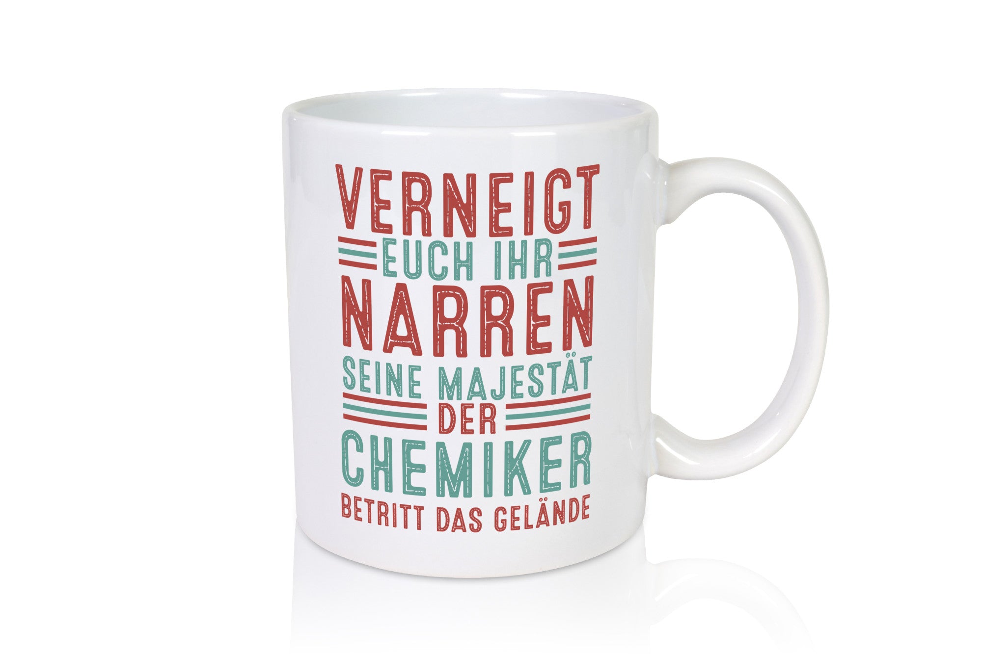 Verneigt euch: Chemiker | Chemie Labor v2 lustiger Spruch Geschenk Humor