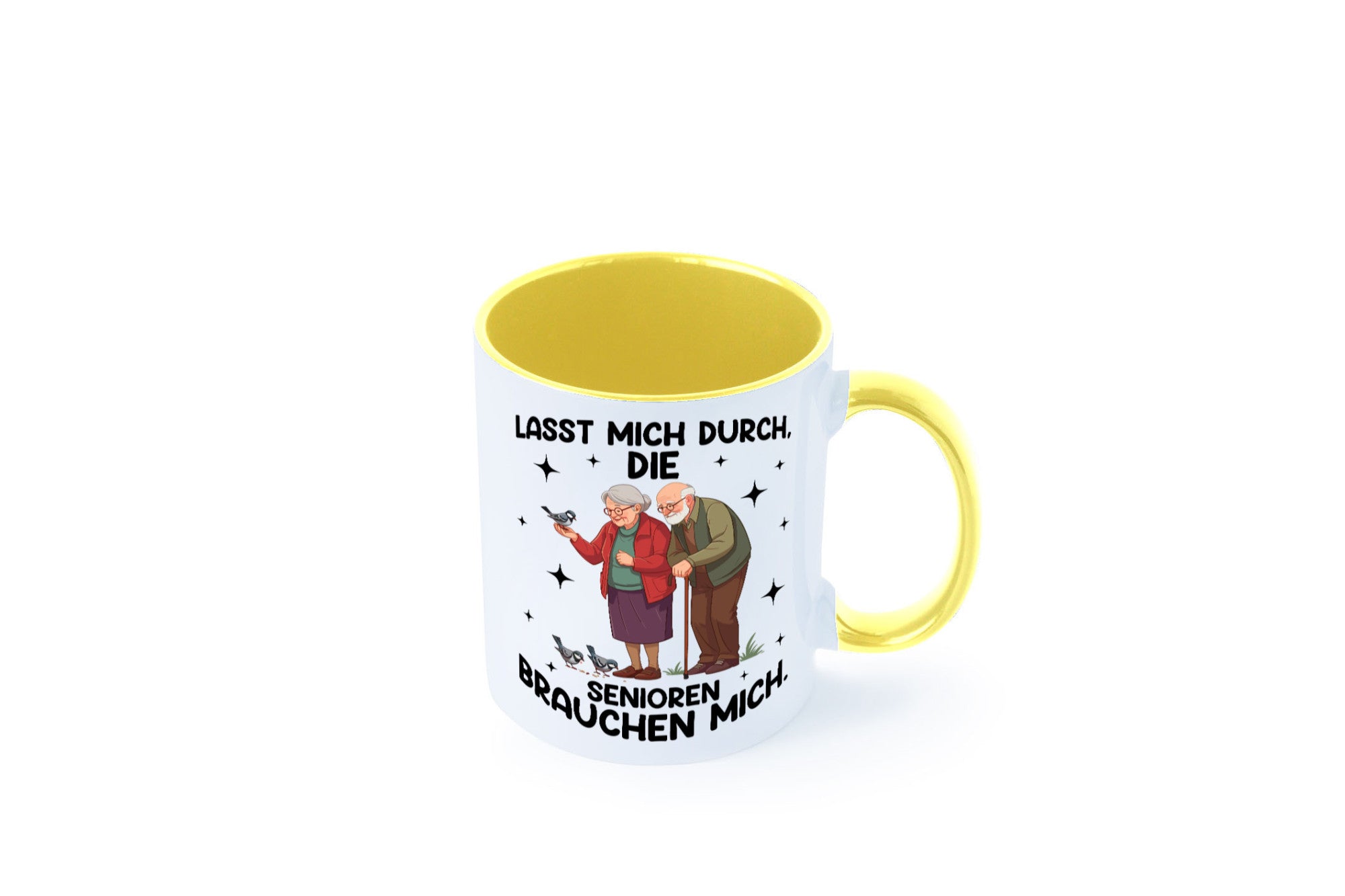 Senioren brauchen mich | Altenpflege Pflegekraft lustiger Spruch Geschenk Humor