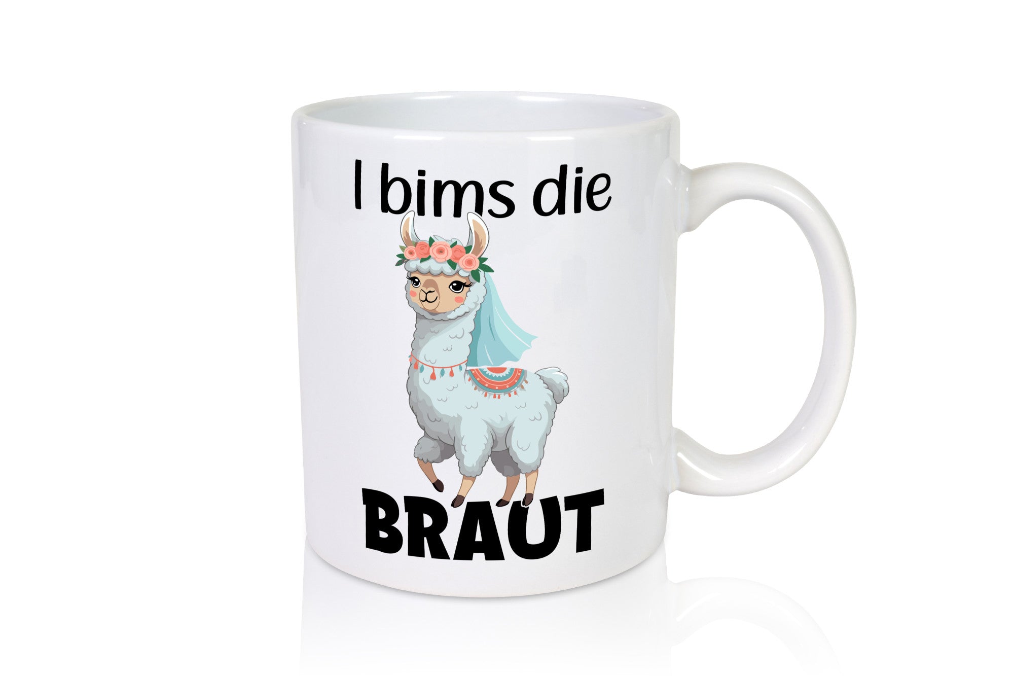 i Bums die Braut | Lama Alpaka JGA Party v2 lustig Humor Geschenkidee Geschenk