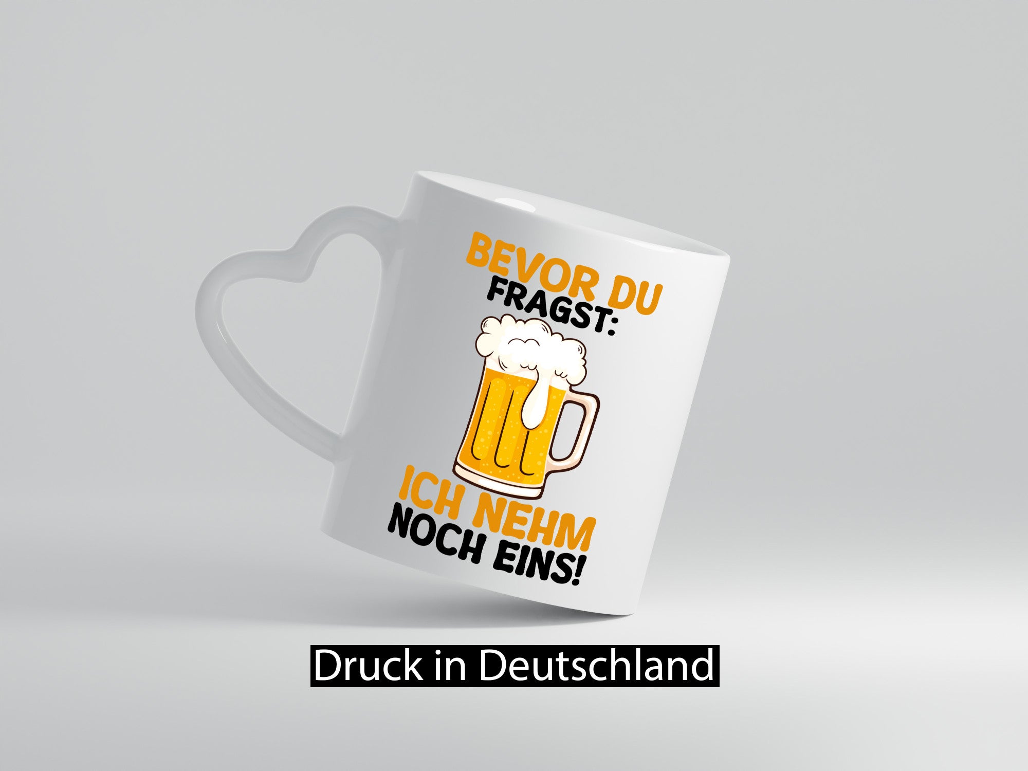 Bevor du fragst: ich nehm noch eins | Bier Biertrinker Geschenk Humor