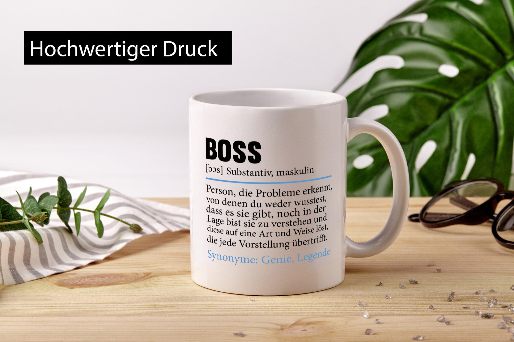 Boss | Chef Führungskraft Vorgesetzter Geschenk Arbeit Kollegen Büro lustiger