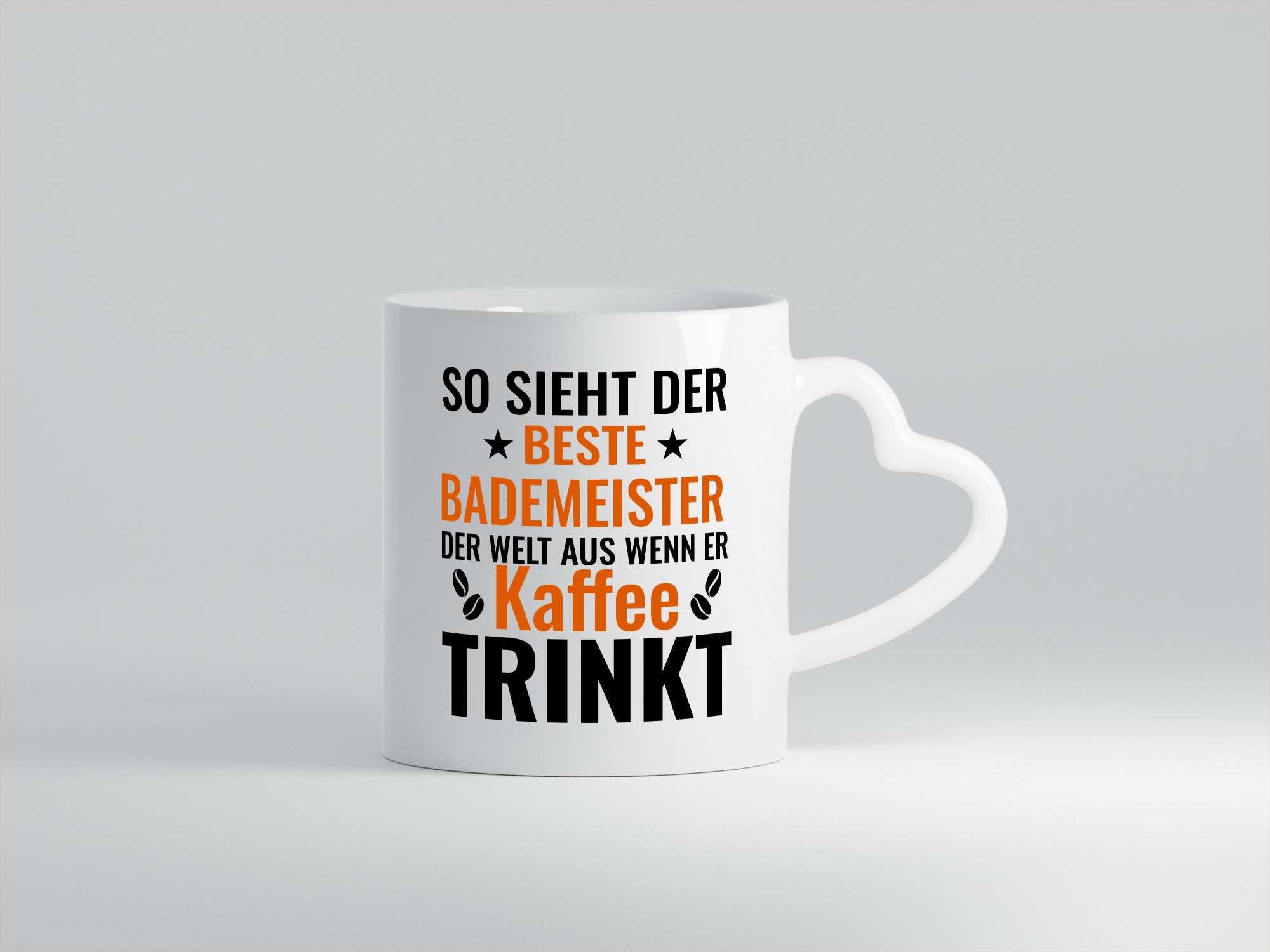 Kaffee trinkt: Bademeister | Rettungsschwimmer lustiger Spruch Geschenk Humor