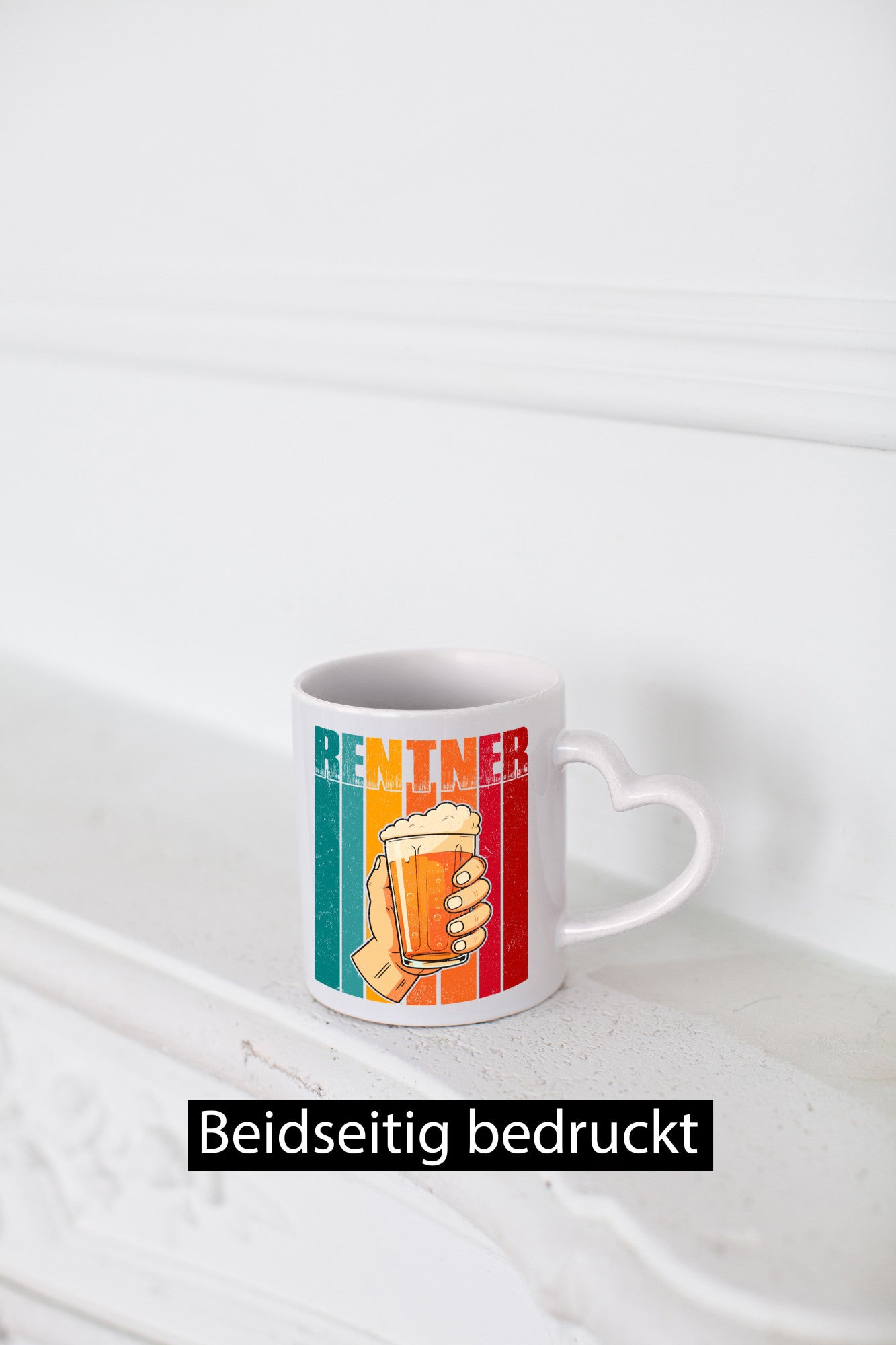 Rentner mit Bier | Bierliebhaber Ruhestand Humor Jubiläum Geschenkidee Tasse