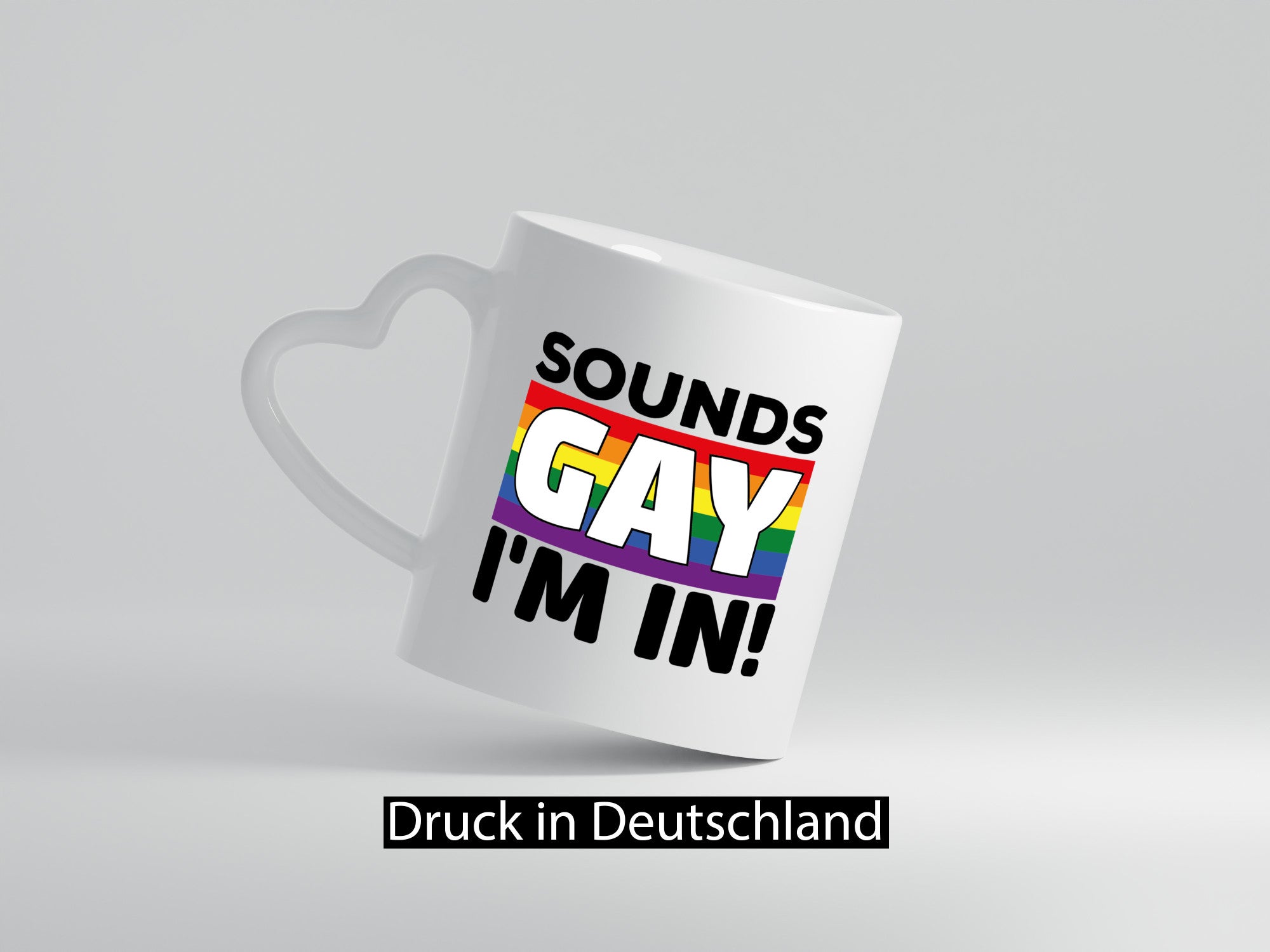 LGBTQ Tasse | Gay Spruch Regenbogen Statement Geschenk Humor Geschenkidee