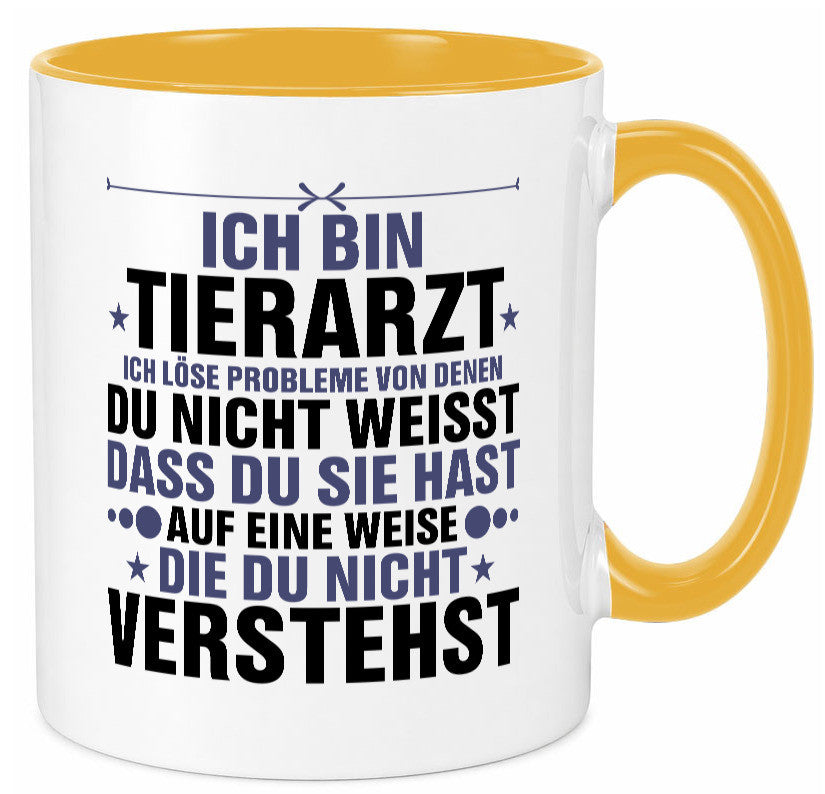 Löse Probleme: Tierarzt | Tiermedizin Mediziner Geschenk Tierliebhaber Humor