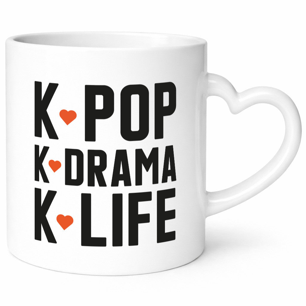 K-Pop Tasse | Pop Musik Jugendliche Mädchen lustiger Spruch Geschenk Humor