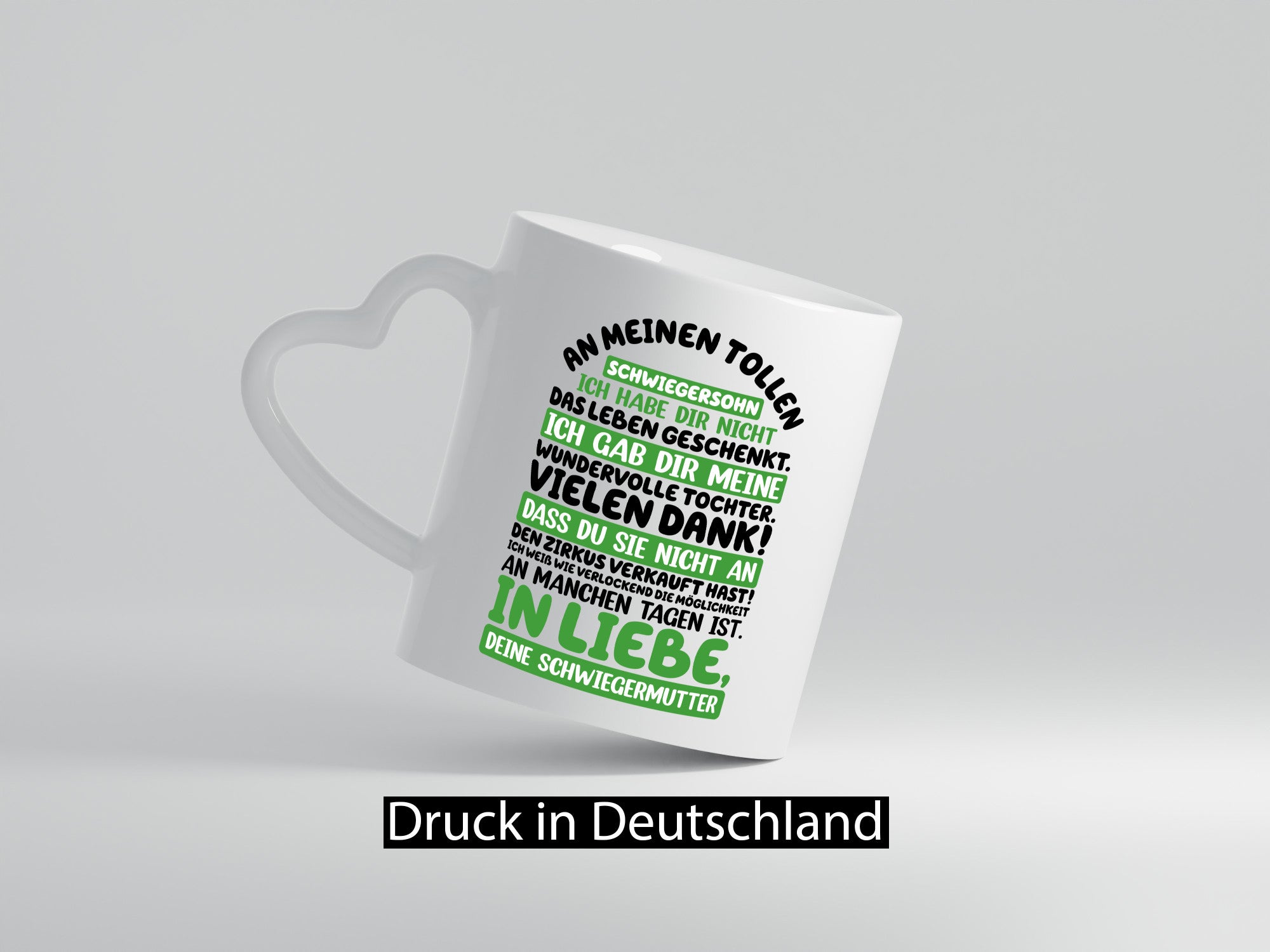 An meinen tollen Schwiegersohn vl8 Geschenk Familie Geschenkidee lustiger