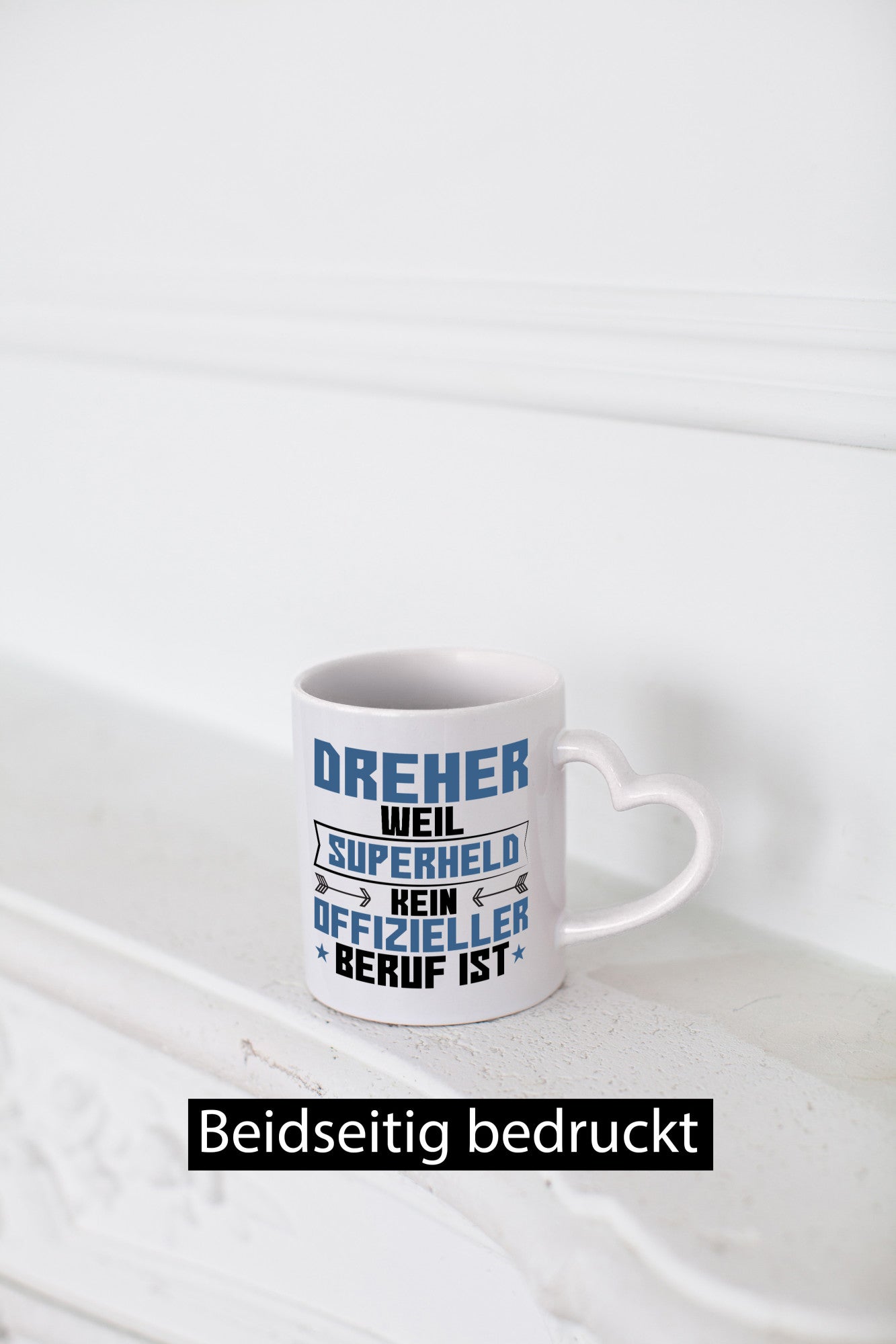 Superheld Dreher | Fräser Geschenk Humor Geschenkidee lustiger Spruch Tasse