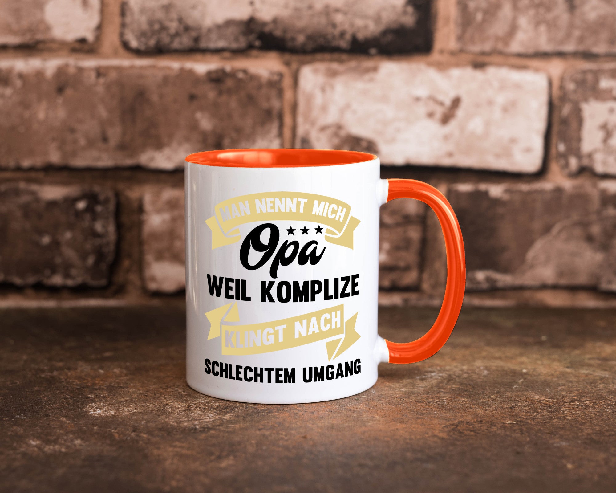 Man nennt mich Opa | Bester der Welt Humor Familie Geschenkidee Tasse