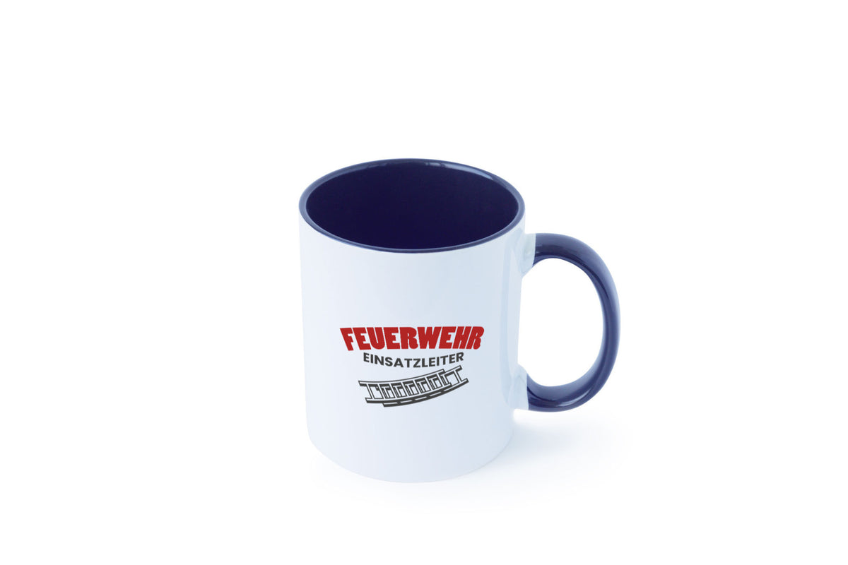 Feuerweher Einsatzleiter | Feuerwehrmann Feuerlöscher Geschenk Humor Tasse