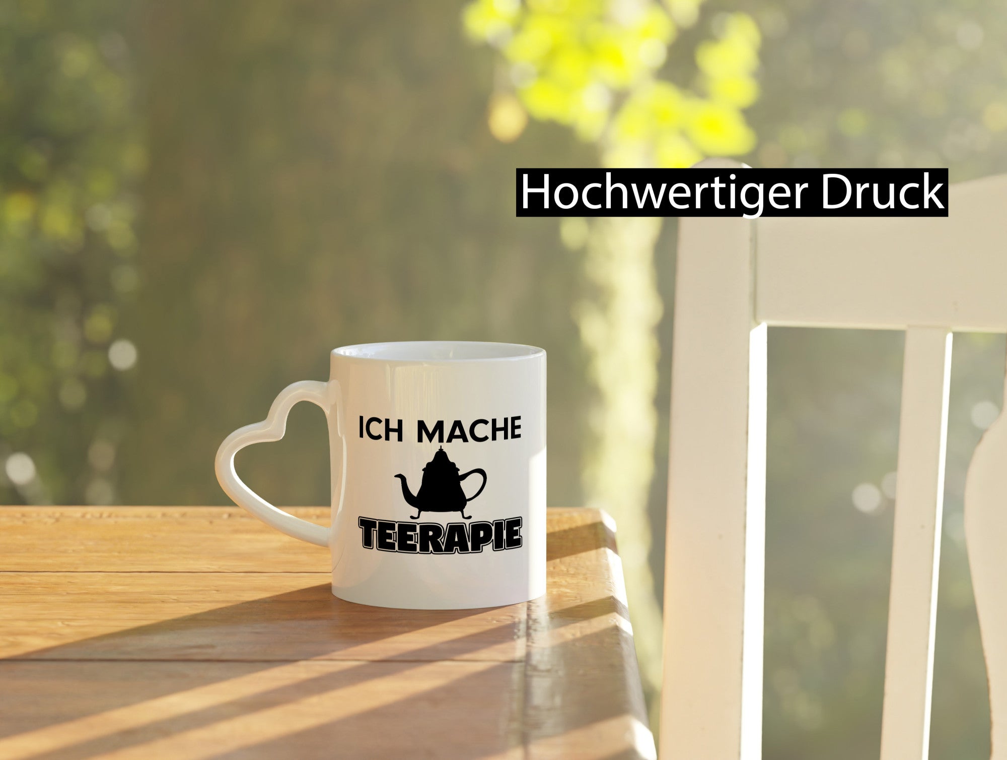 Ich mache Teerapie | Spruch Tasse Teetrinker Humor lustiger Geschenk